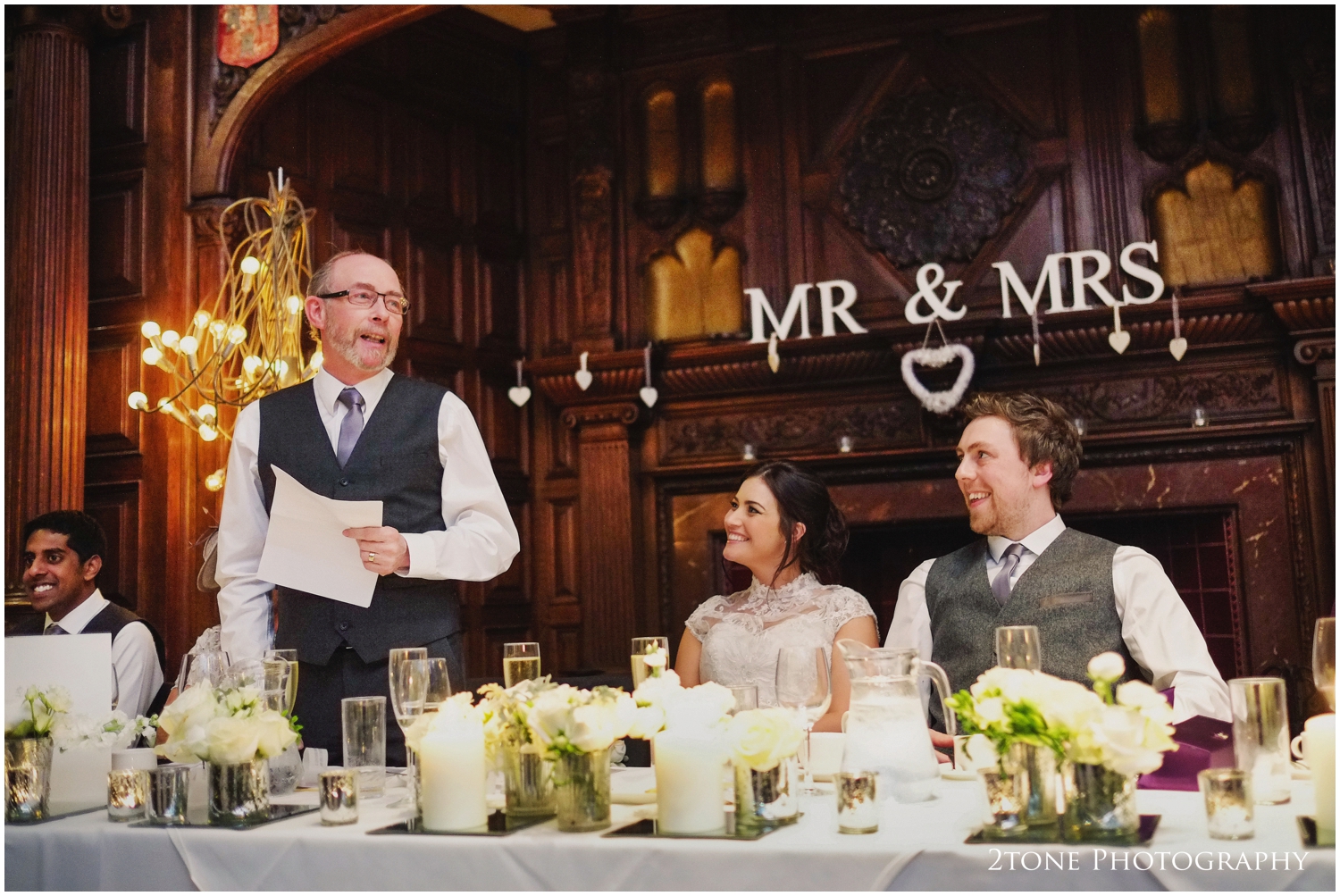 The Great Hall at Jesmond Dene House Hotel in Newcastle