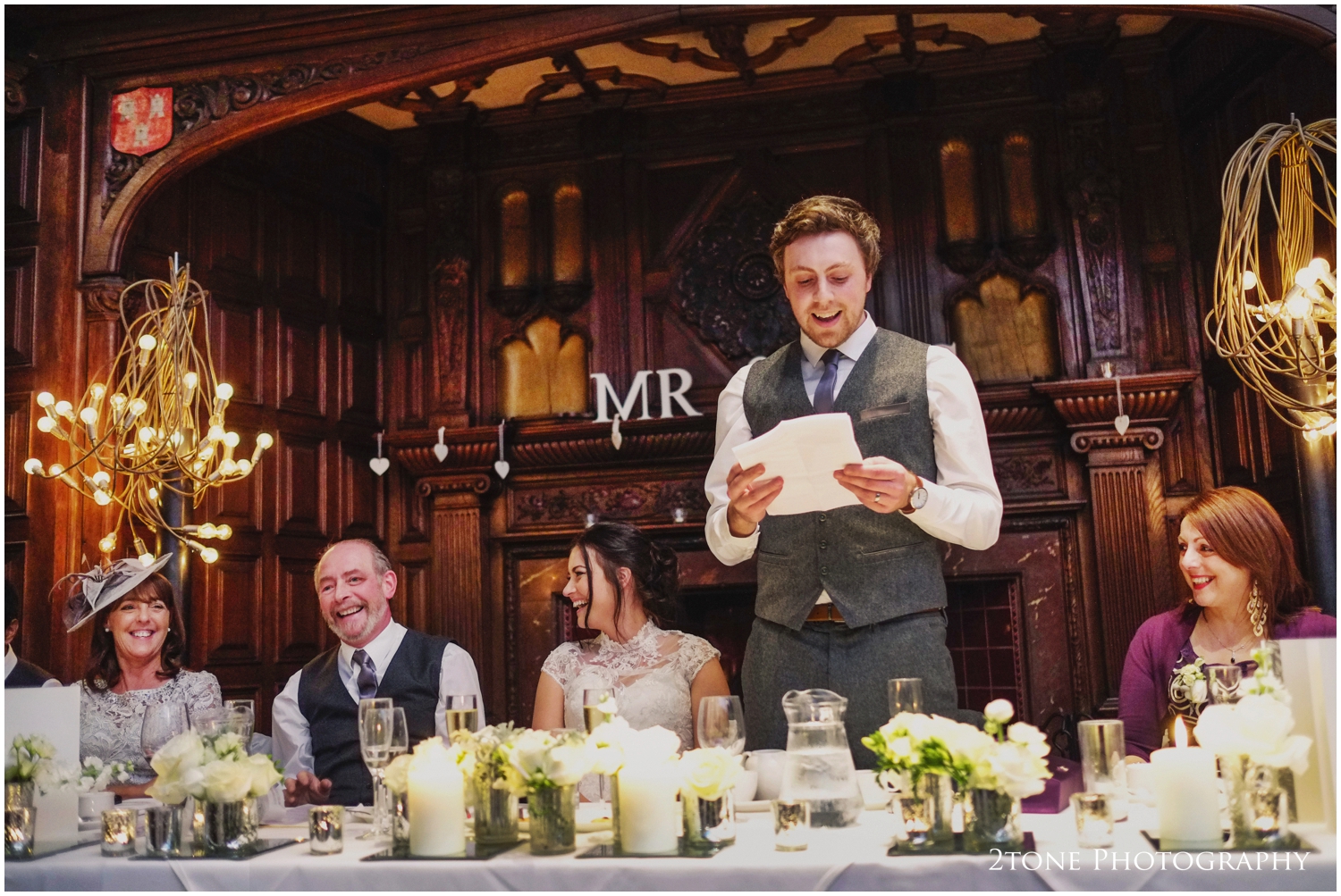 The Great Hall Speeches at Jesmond Dene House Hotel Newcastle