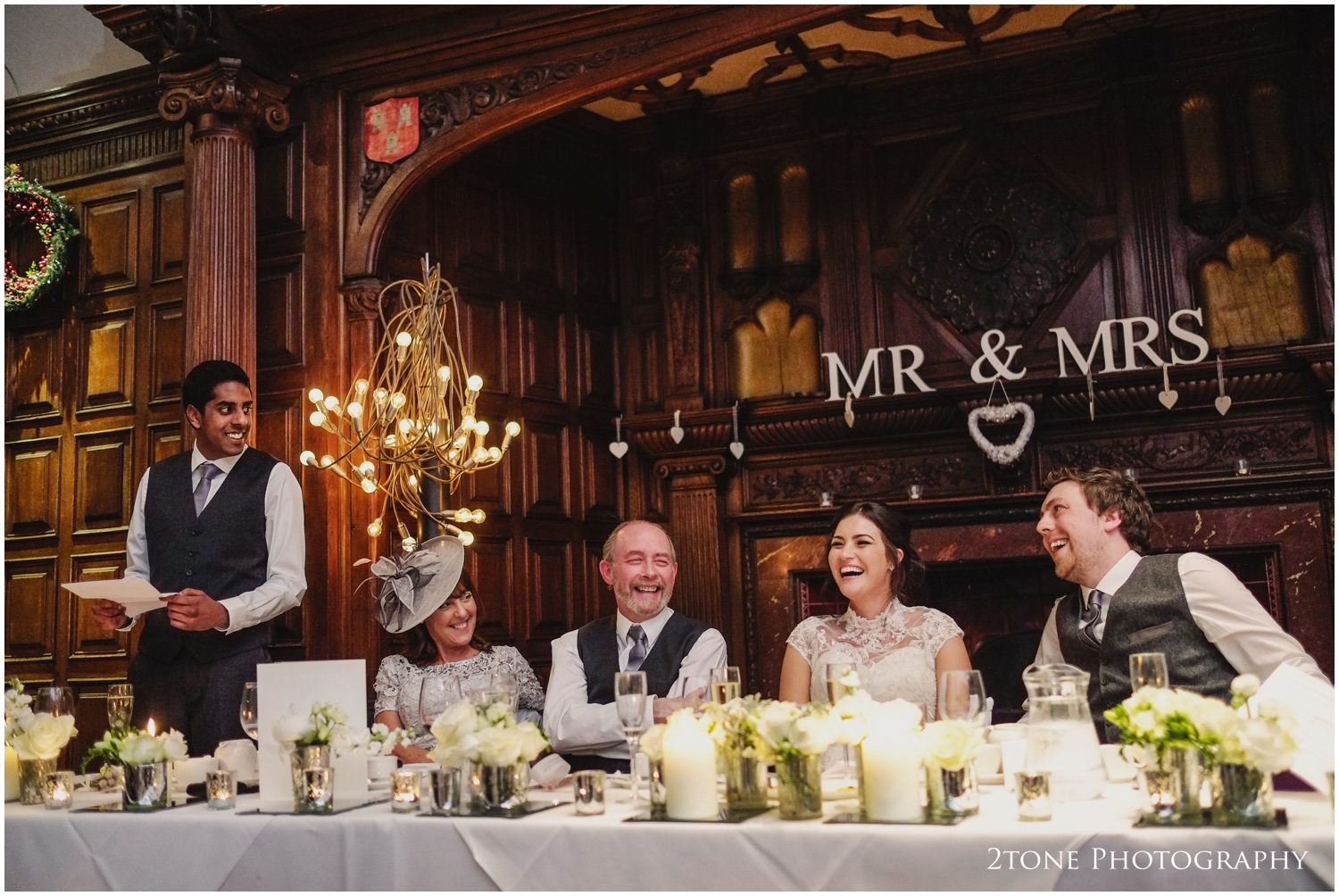 The Great Hall Speeches at Jesmond Dene House Hotel Newcastle