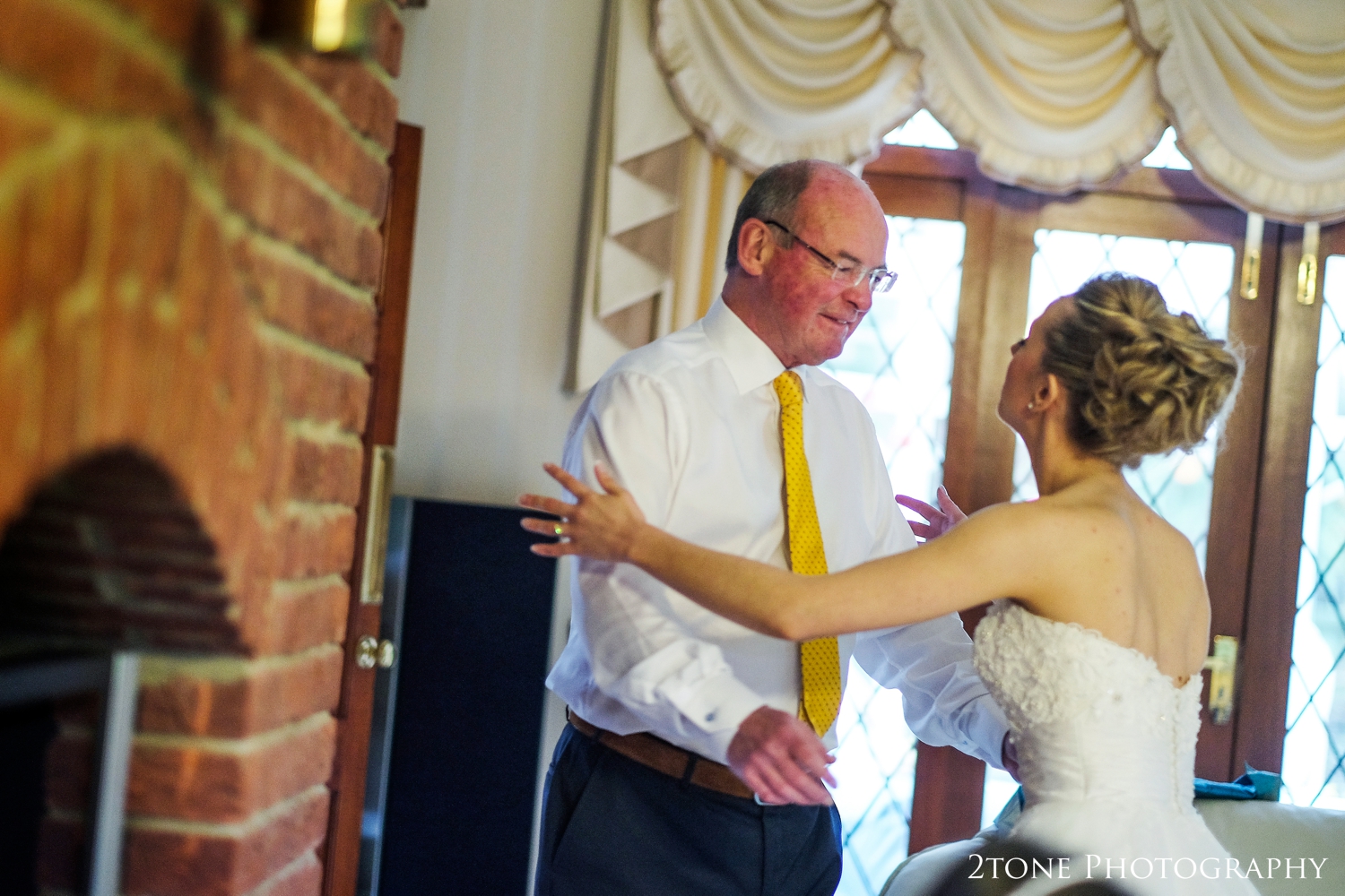 Bride and her father