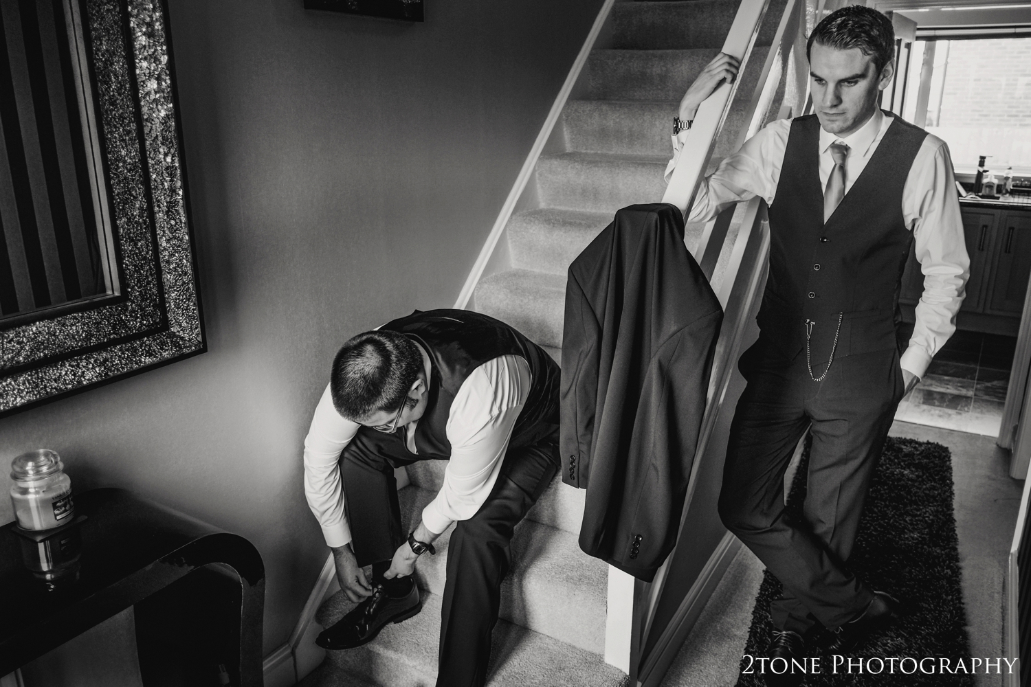 Grooms preparations