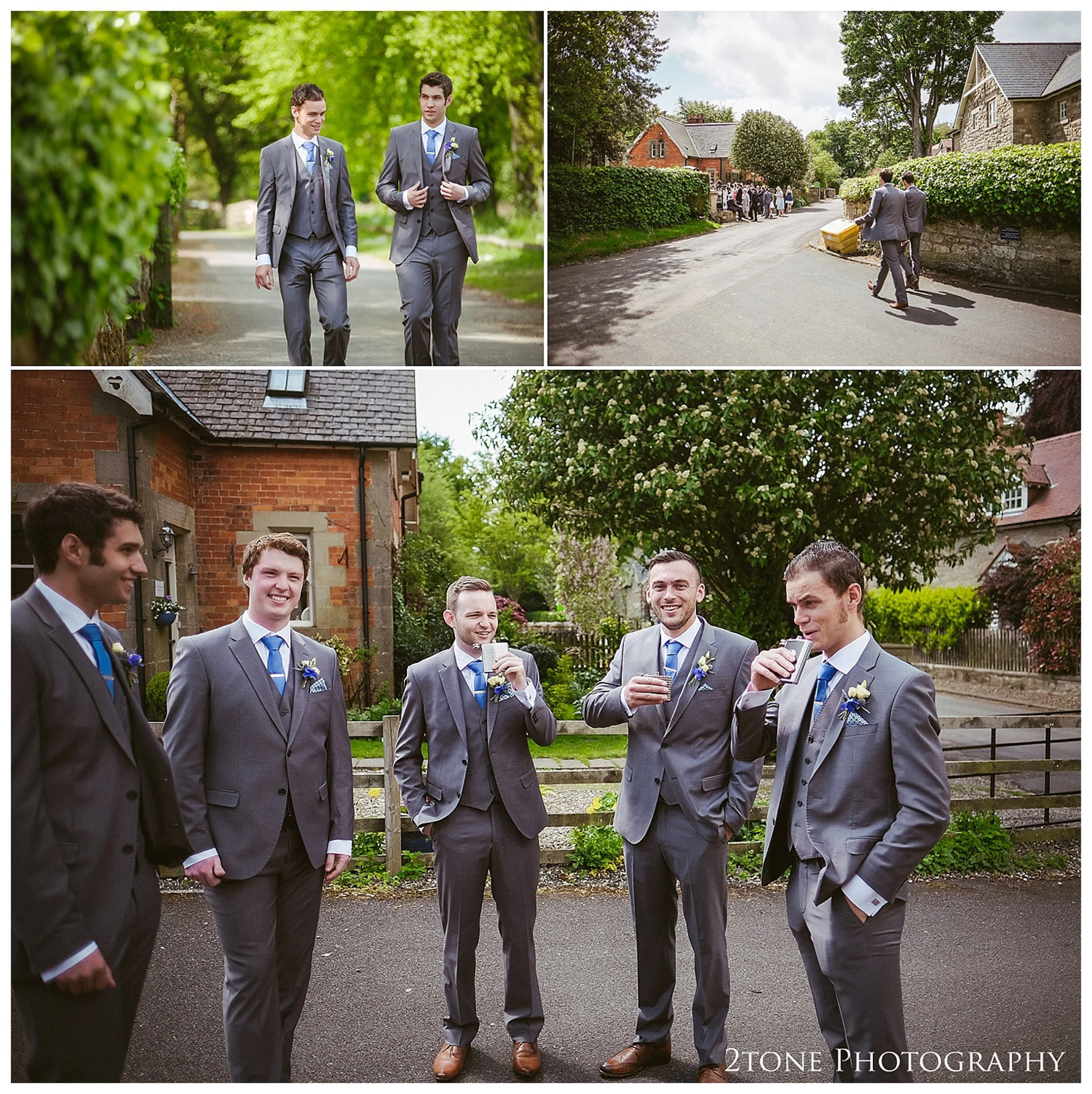 A reading Room ceremony. Eshott Hall wedding photographs by wedding photographers based in Durham and the North East. www.2tonephotography.co.uk.