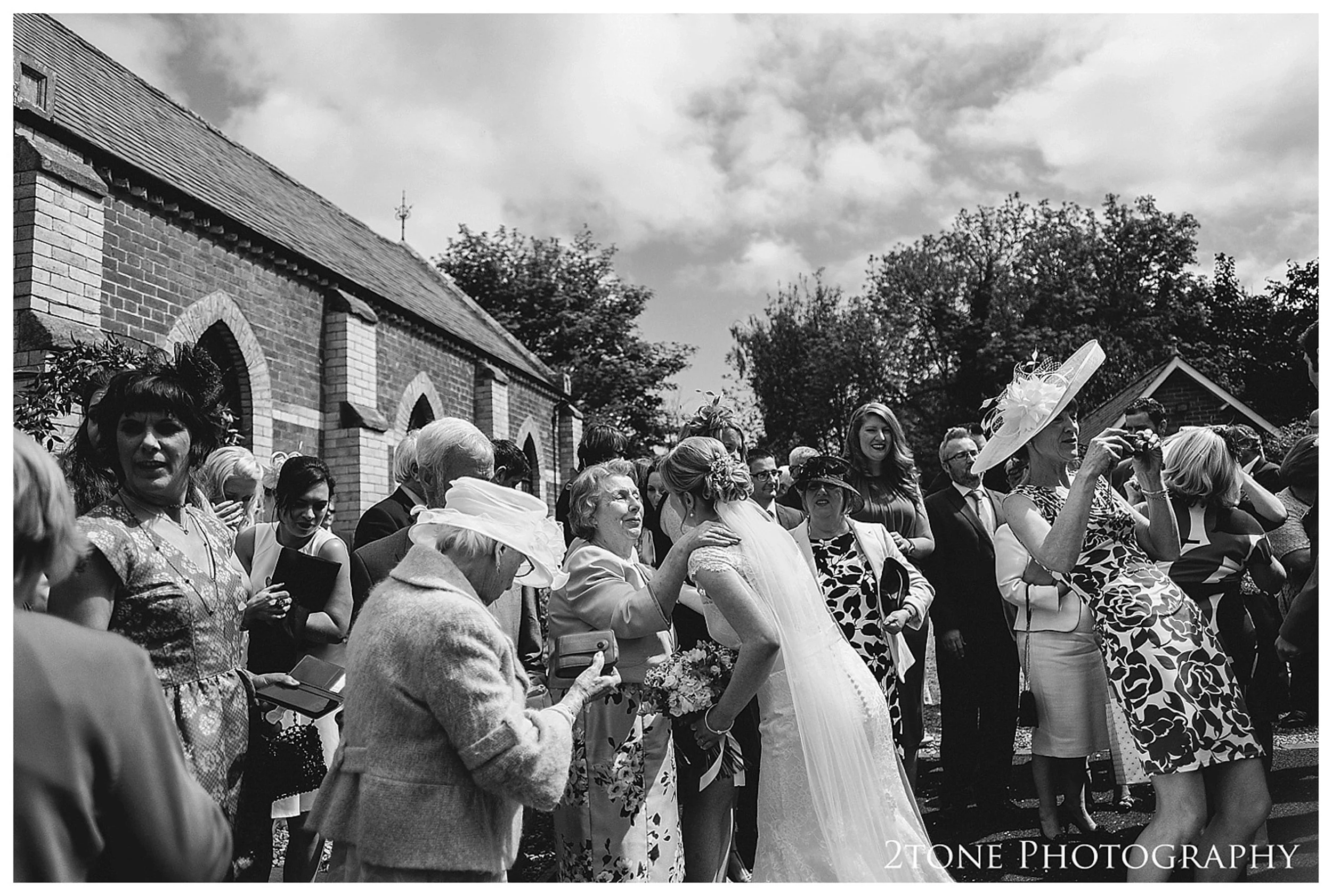 A reading Room ceremony. Eshott Hall wedding photographs by wedding photographers based in Durham and the North East. www.2tonephotography.co.uk.
