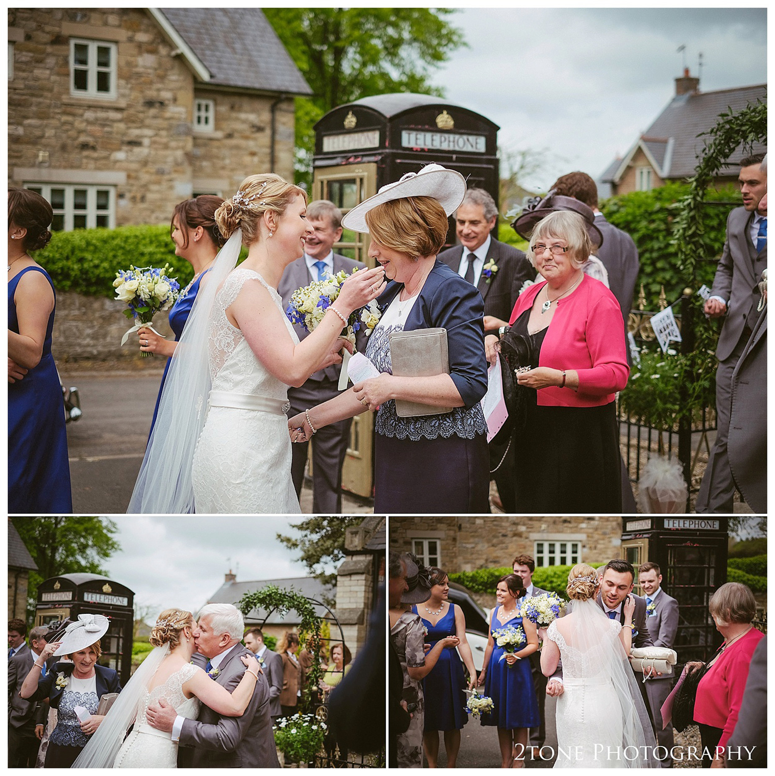  A reading Room ceremony.  Eshott Hall wedding photographs by wedding photographers based in Durham and the North East.  www.2tonephotography.co.uk. 