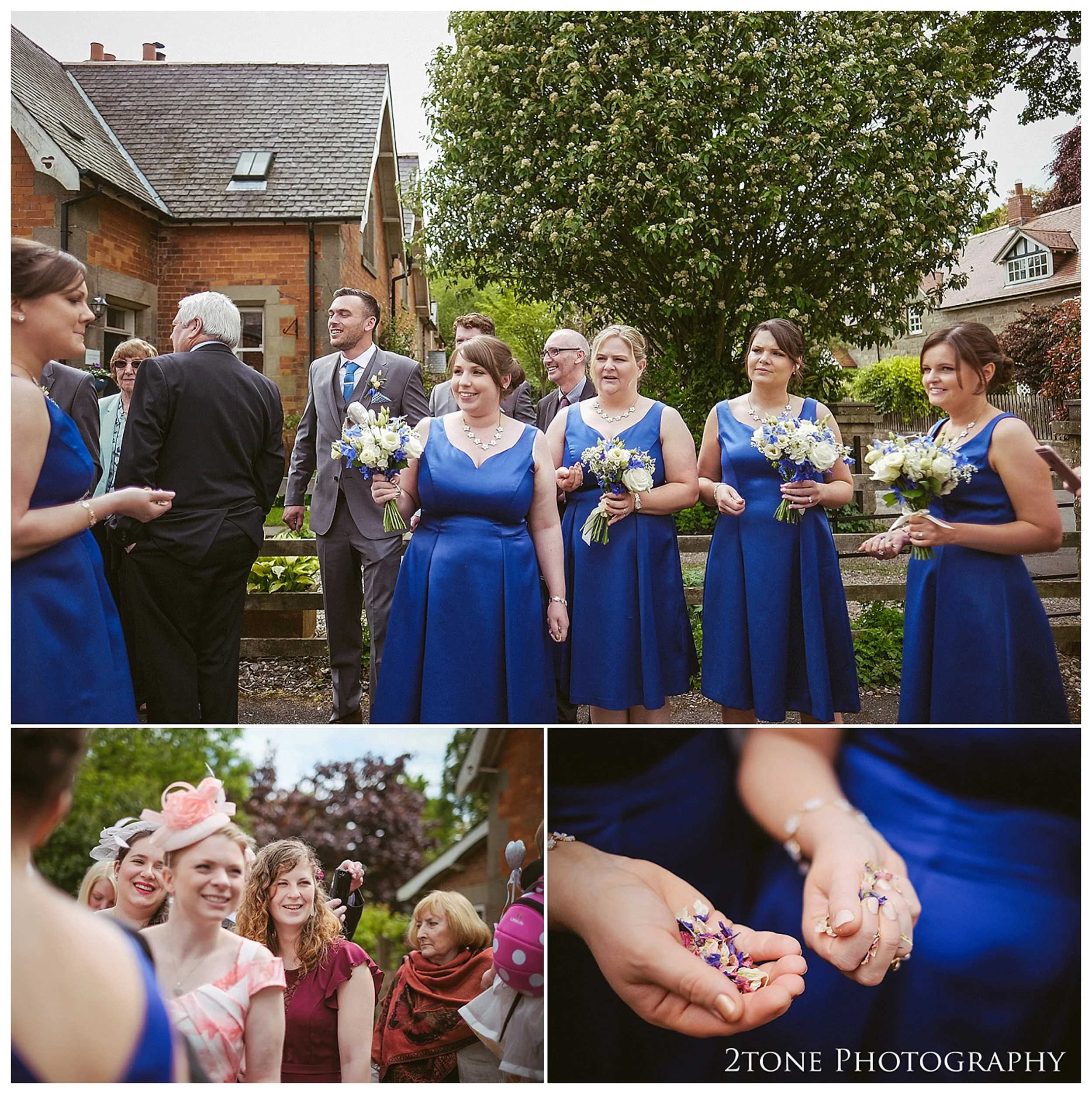 A reading Room ceremony. Eshott Hall wedding photographs by wedding photographers based in Durham and the North East. www.2tonephotography.co.uk.