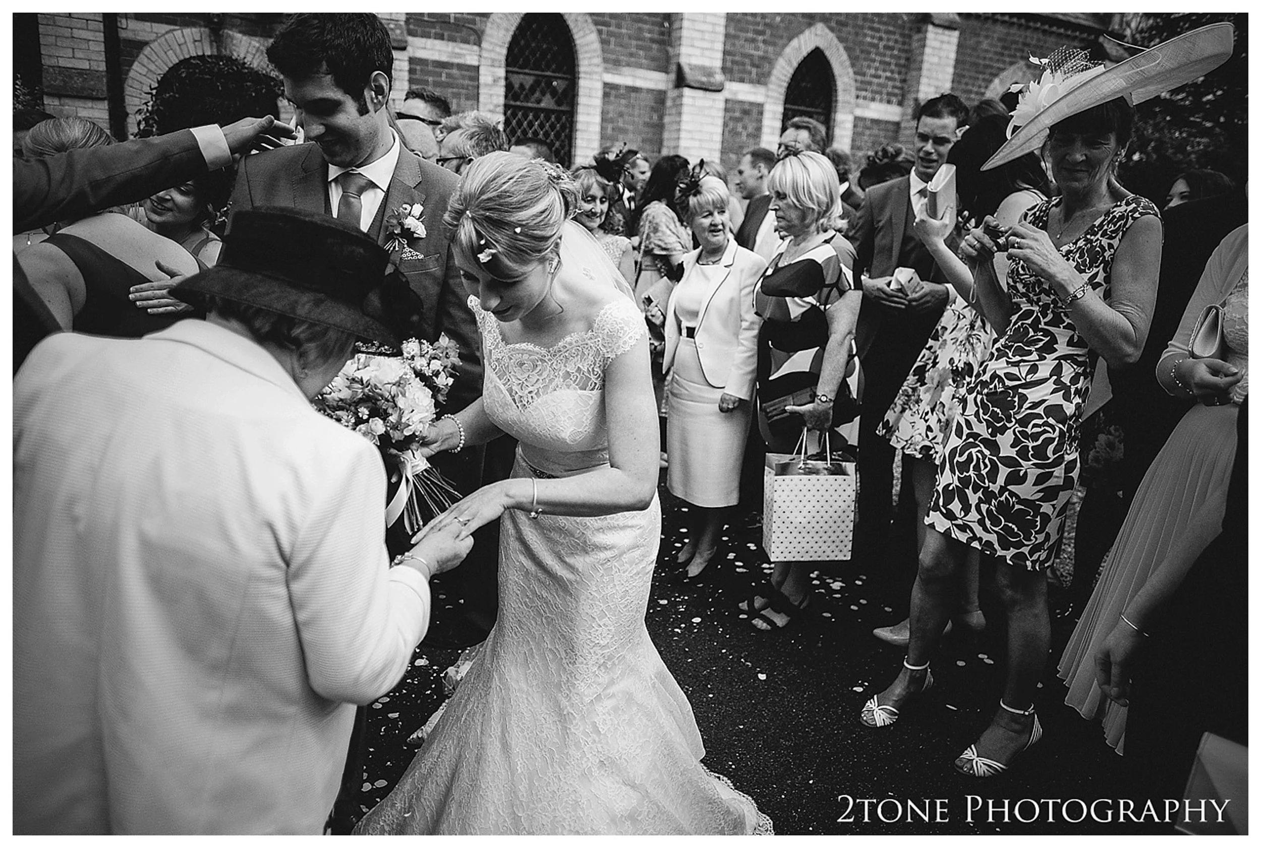 A reading Room ceremony. Eshott Hall wedding photographs by wedding photographers based in Durham and the North East. www.2tonephotography.co.uk.