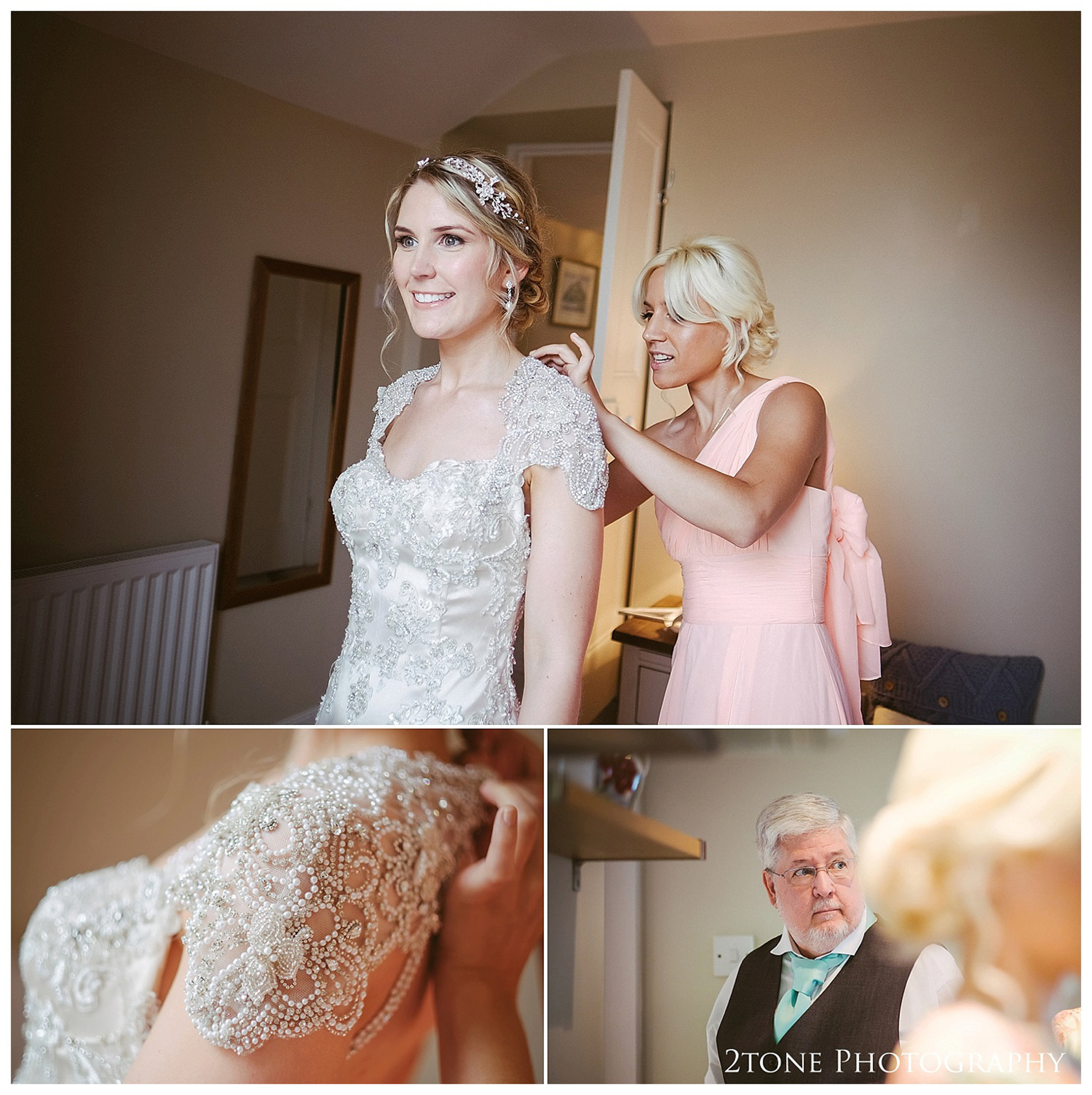 Wedding photography at the Alnwick Garden by www.2tonephotograph