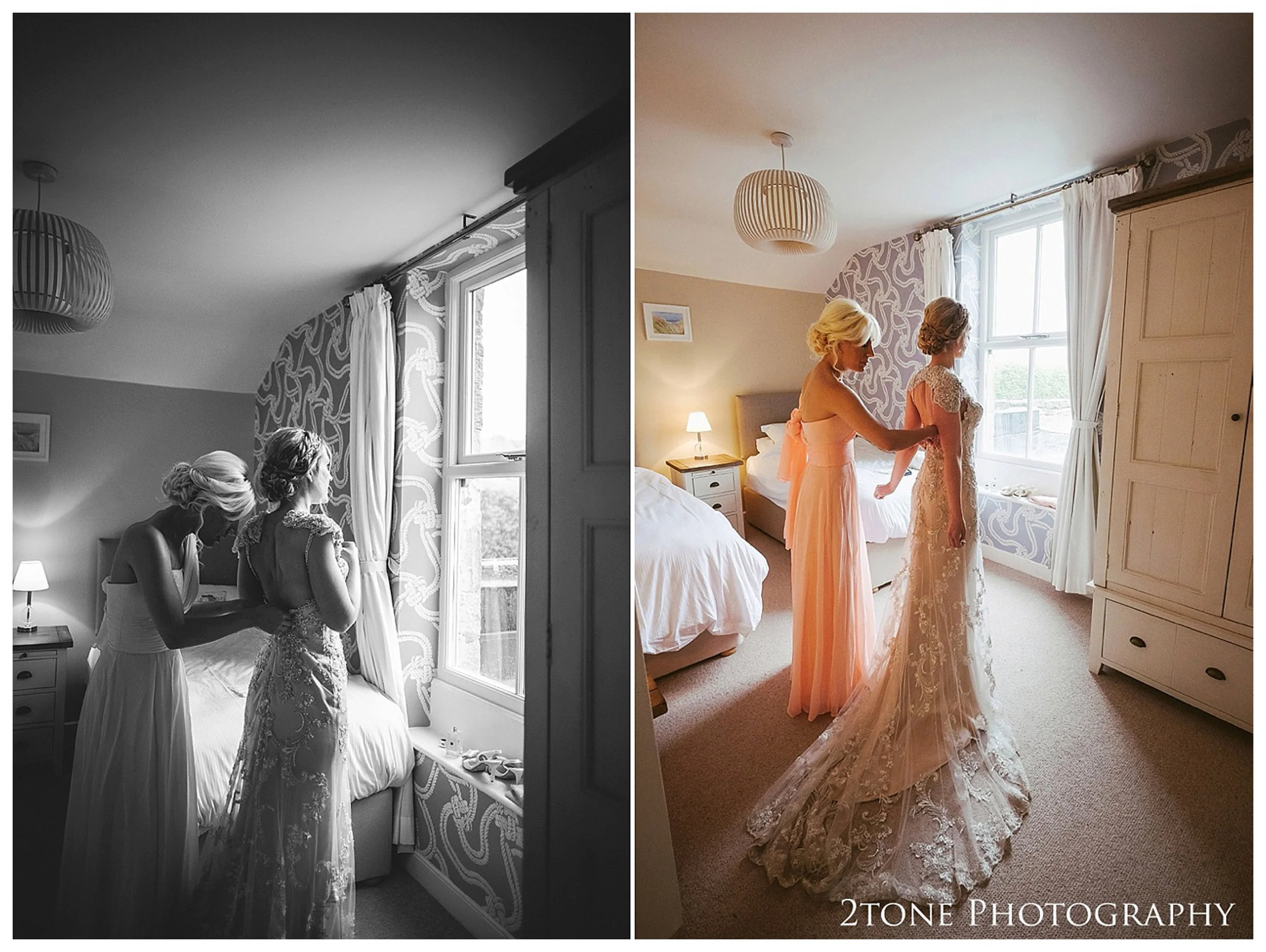 Wedding photography at the Alnwick Garden by www.2tonephotograph
