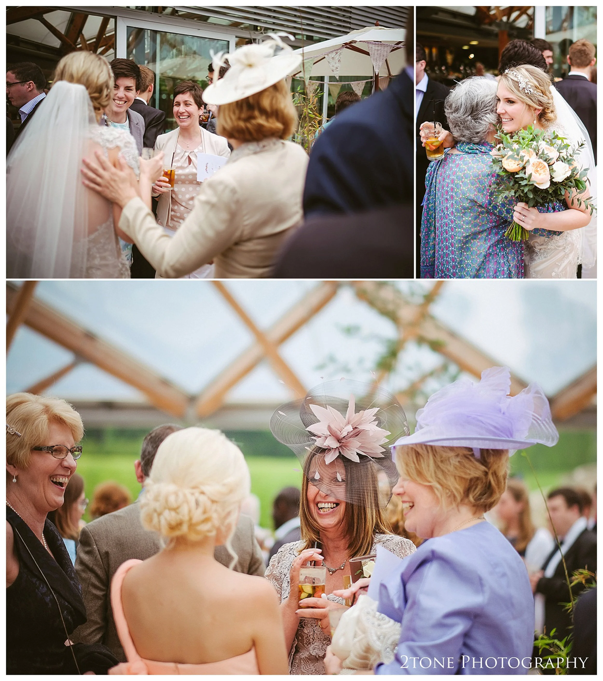 Wedding photography at the Alnwick Garden by www.2tonephotograph