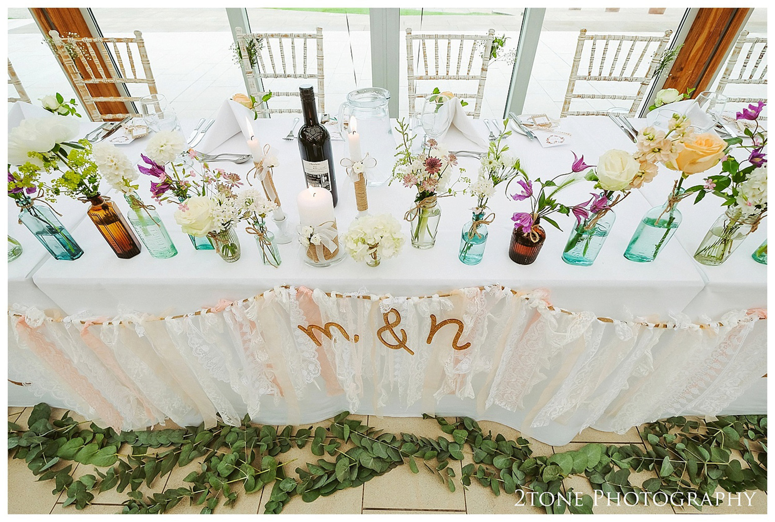 Wedding photography at the Alnwick Garden by www.2tonephotograph