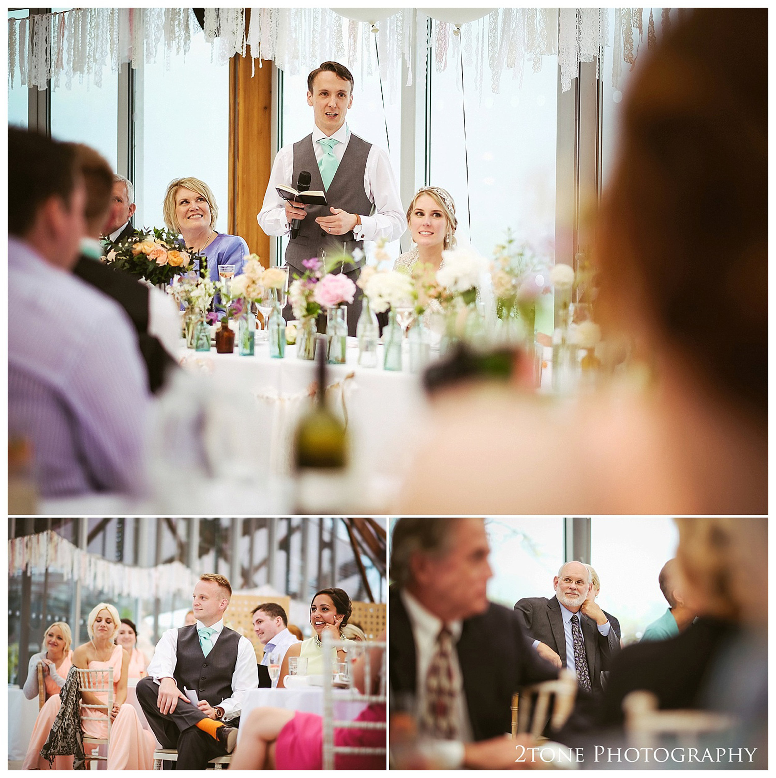 Wedding photography at the Alnwick Garden by www.2tonephotograph