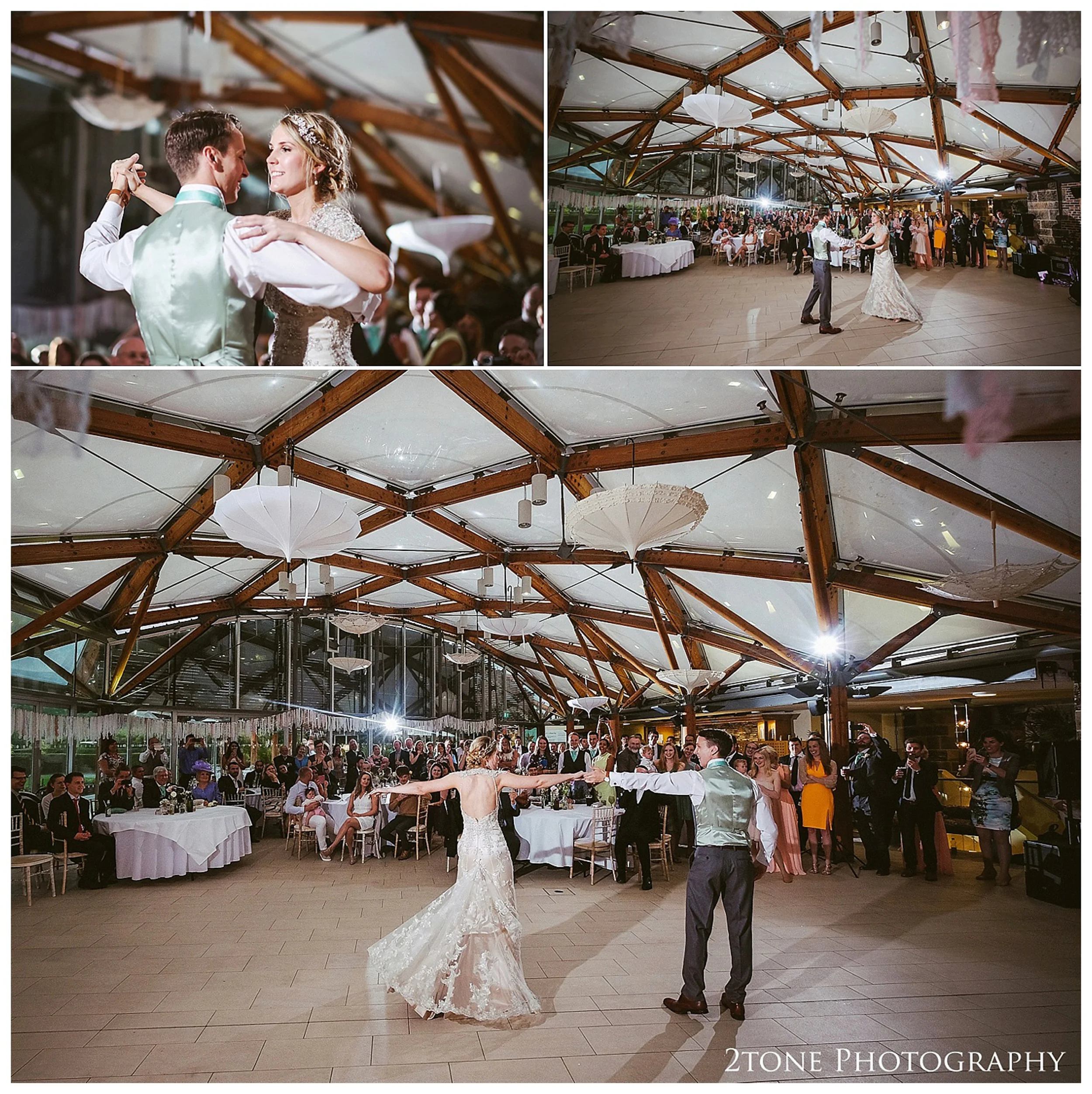 Wedding photography at the Alnwick Garden by www.2tonephotograph