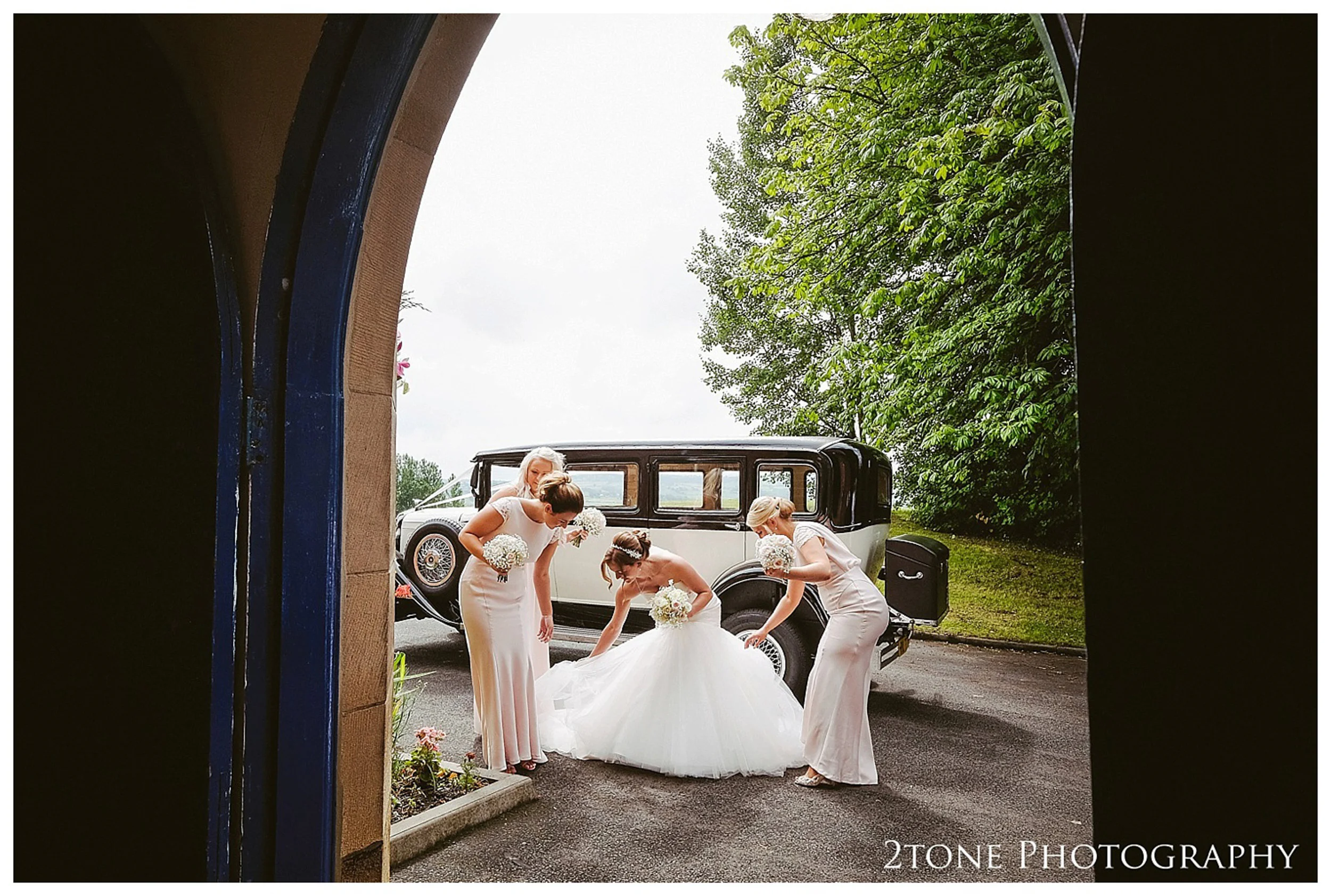 Matfen Hall wedding photographs