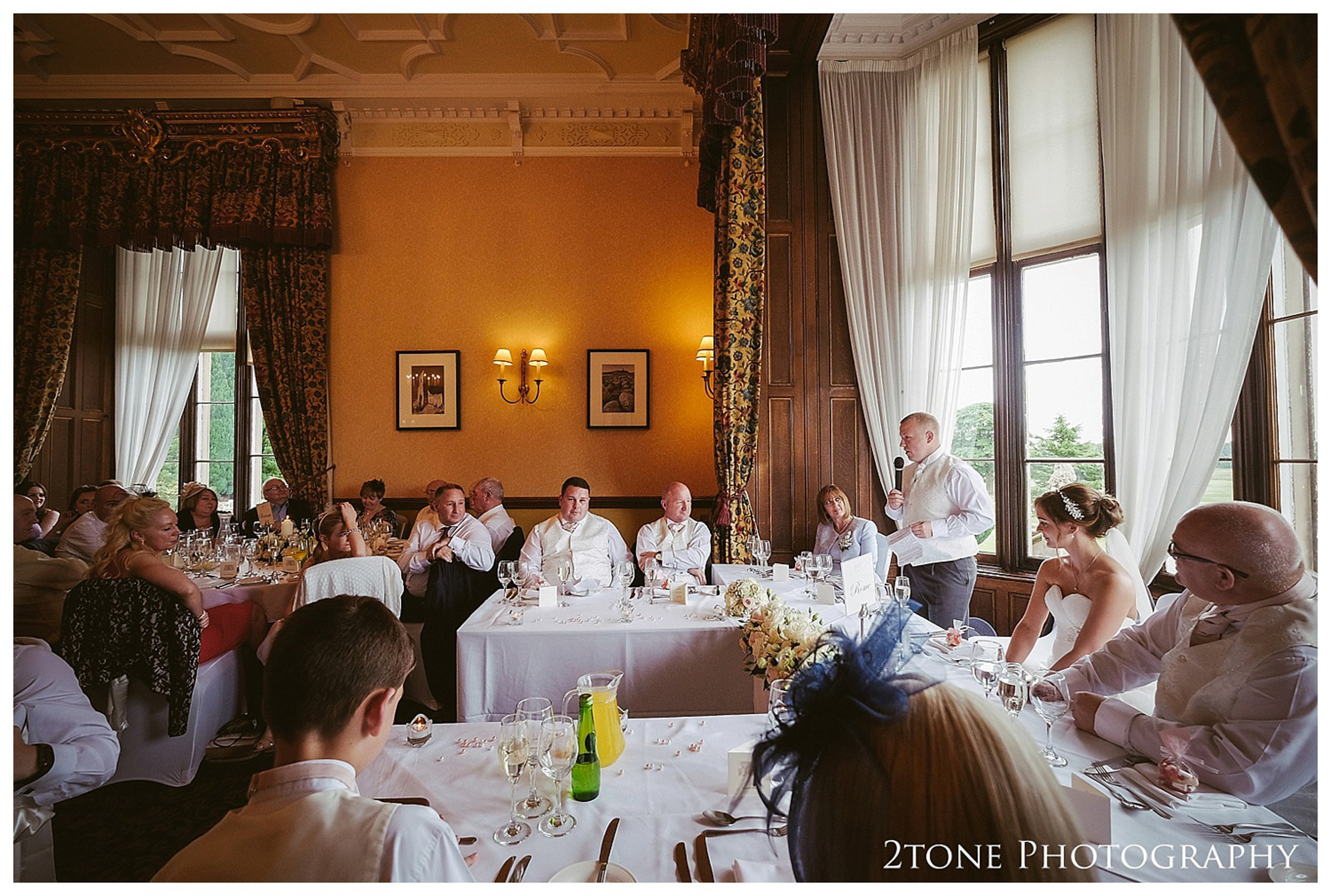 Matfen Hall wedding photographs