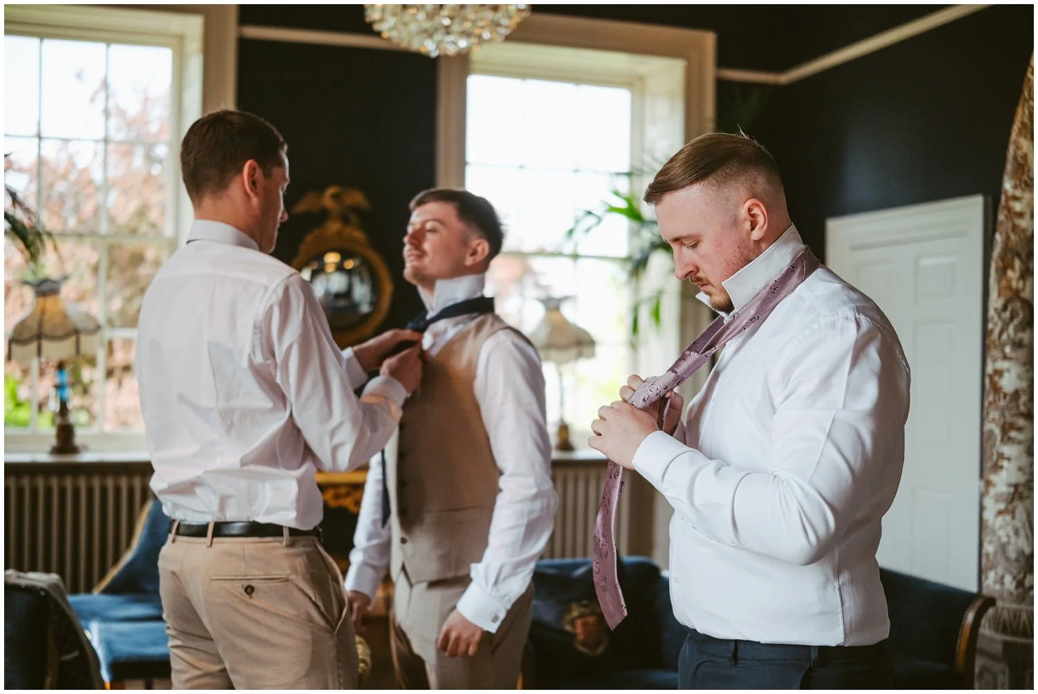 Newton Hall Wedding Photography - S + A - 003.JPG