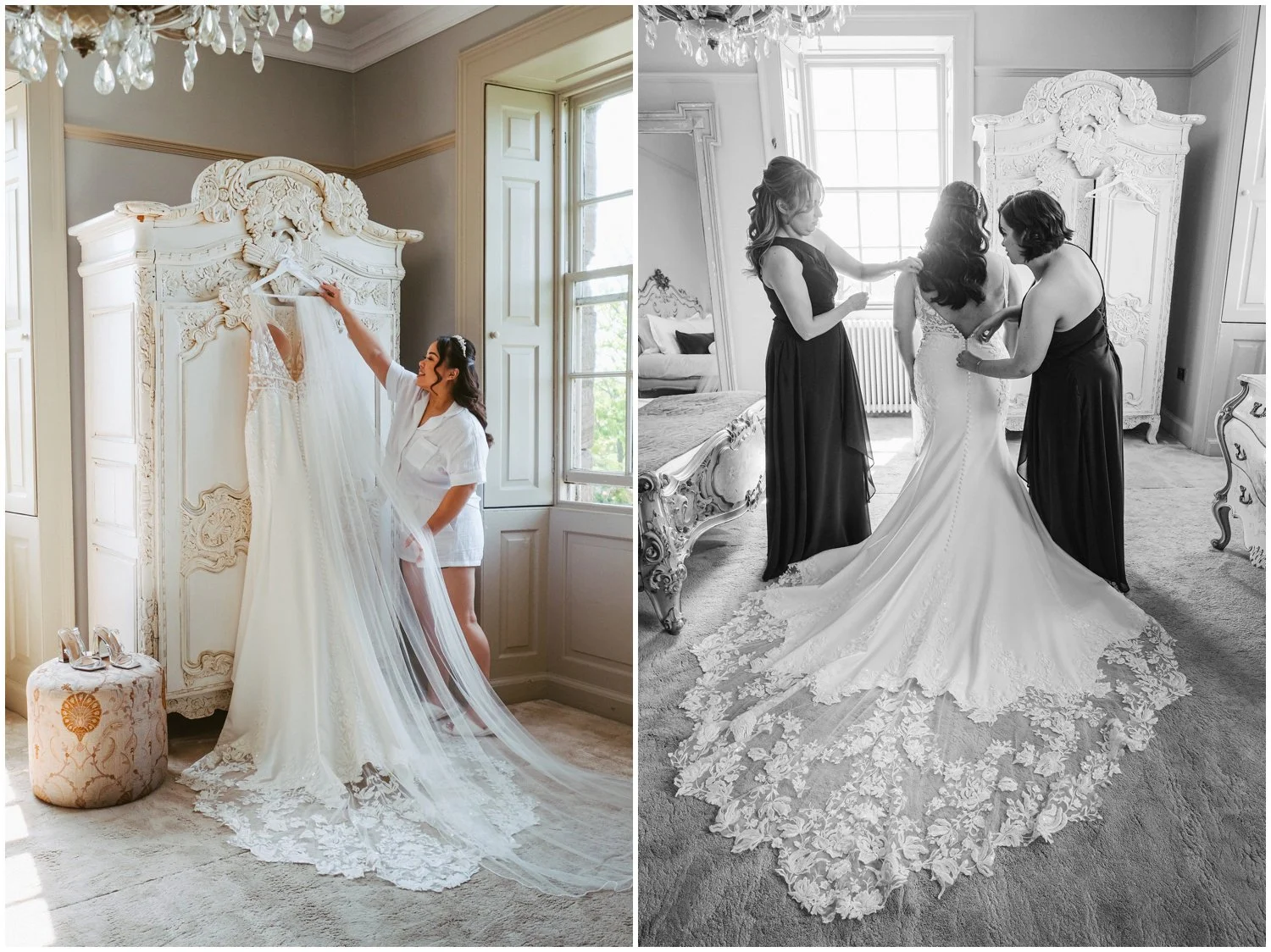 Newton Hall Wedding Photography - S + A - 008.JPG
