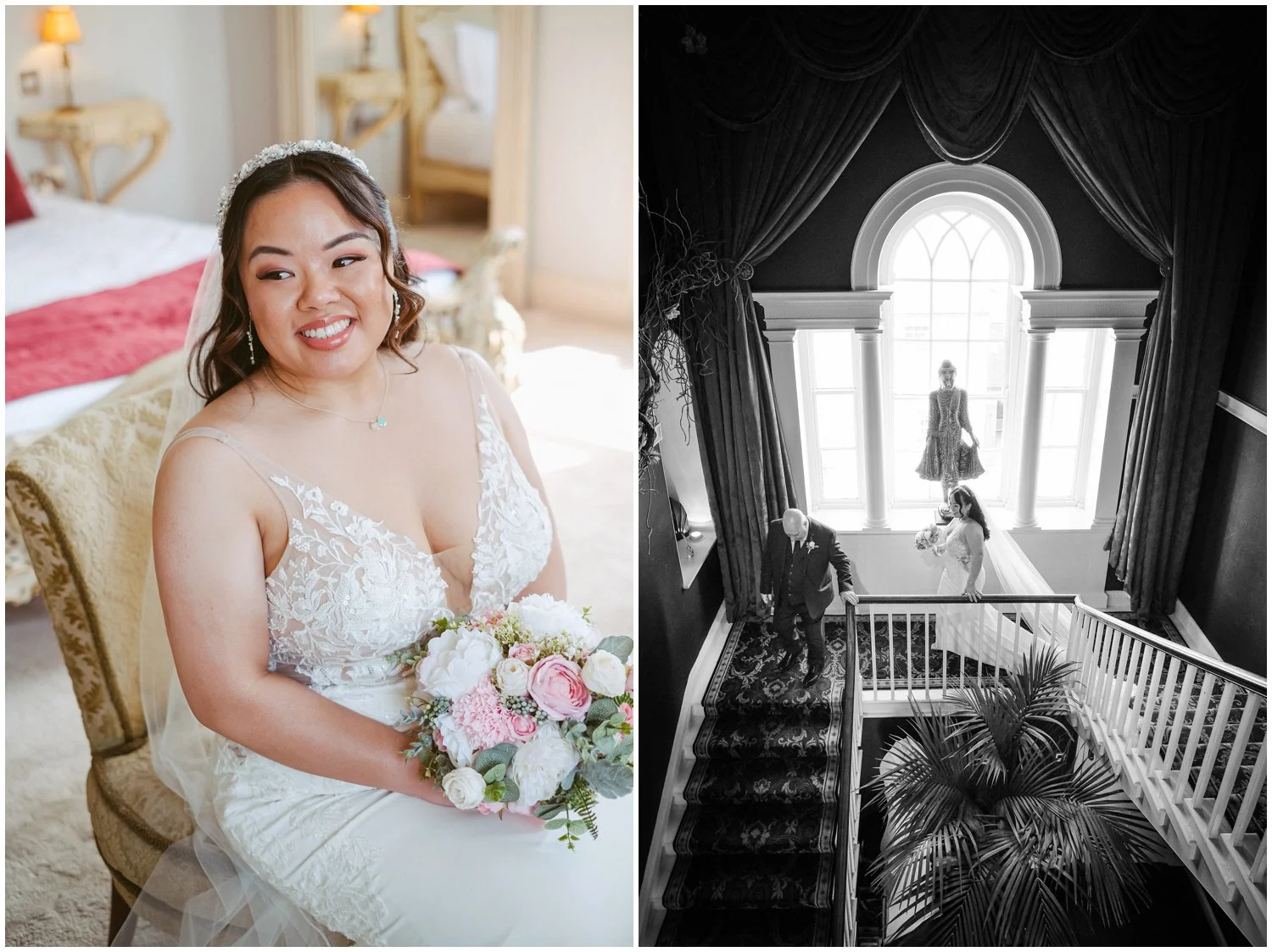 Newton Hall Wedding Photography - S + A - 012.JPG
