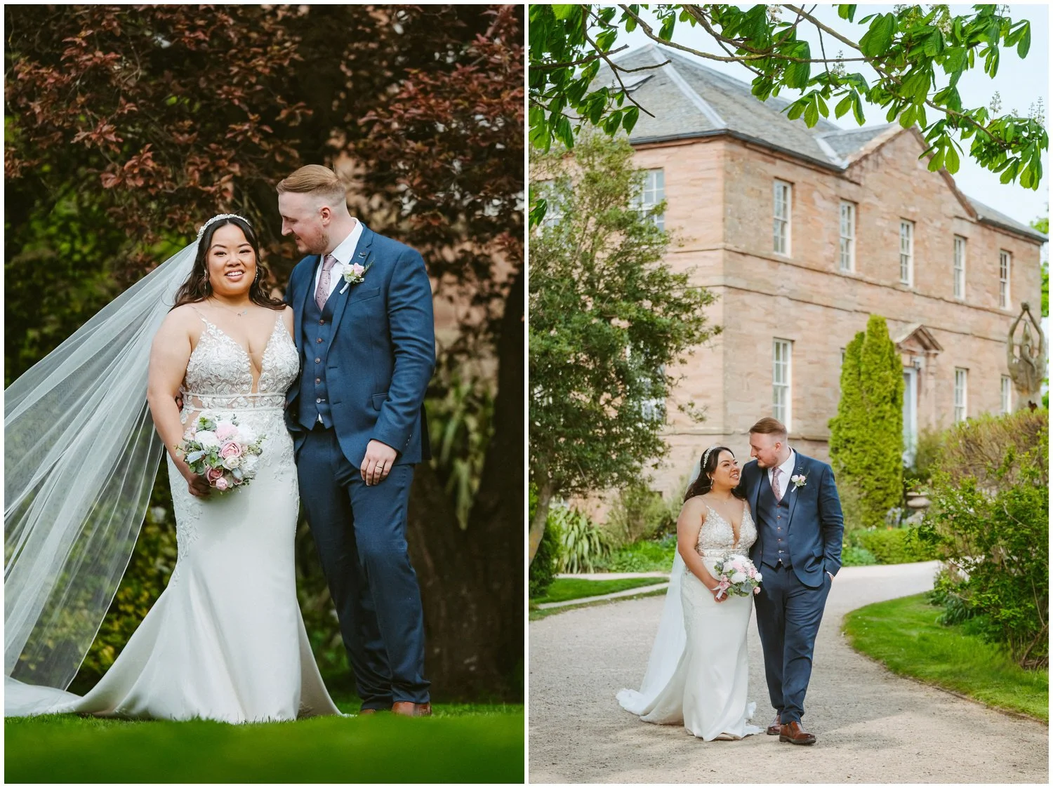 Newton Hall Wedding Photography - S + A - 034.JPG