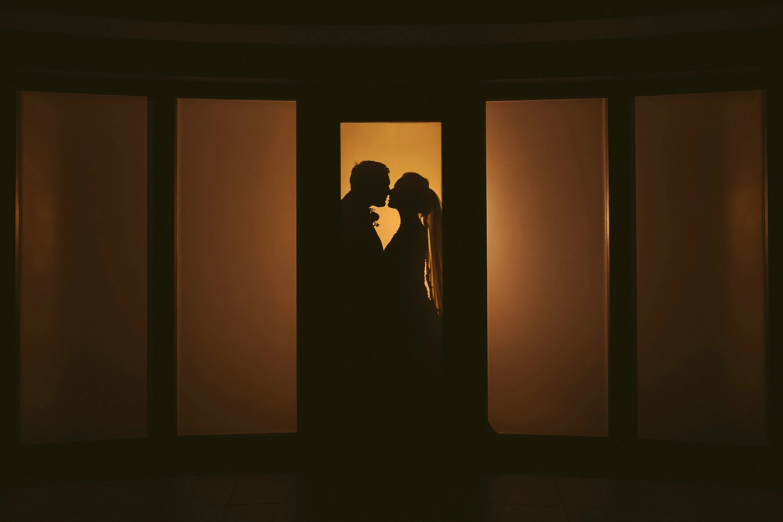 2tone Photography Silhouette Wedding Portrait.JPG