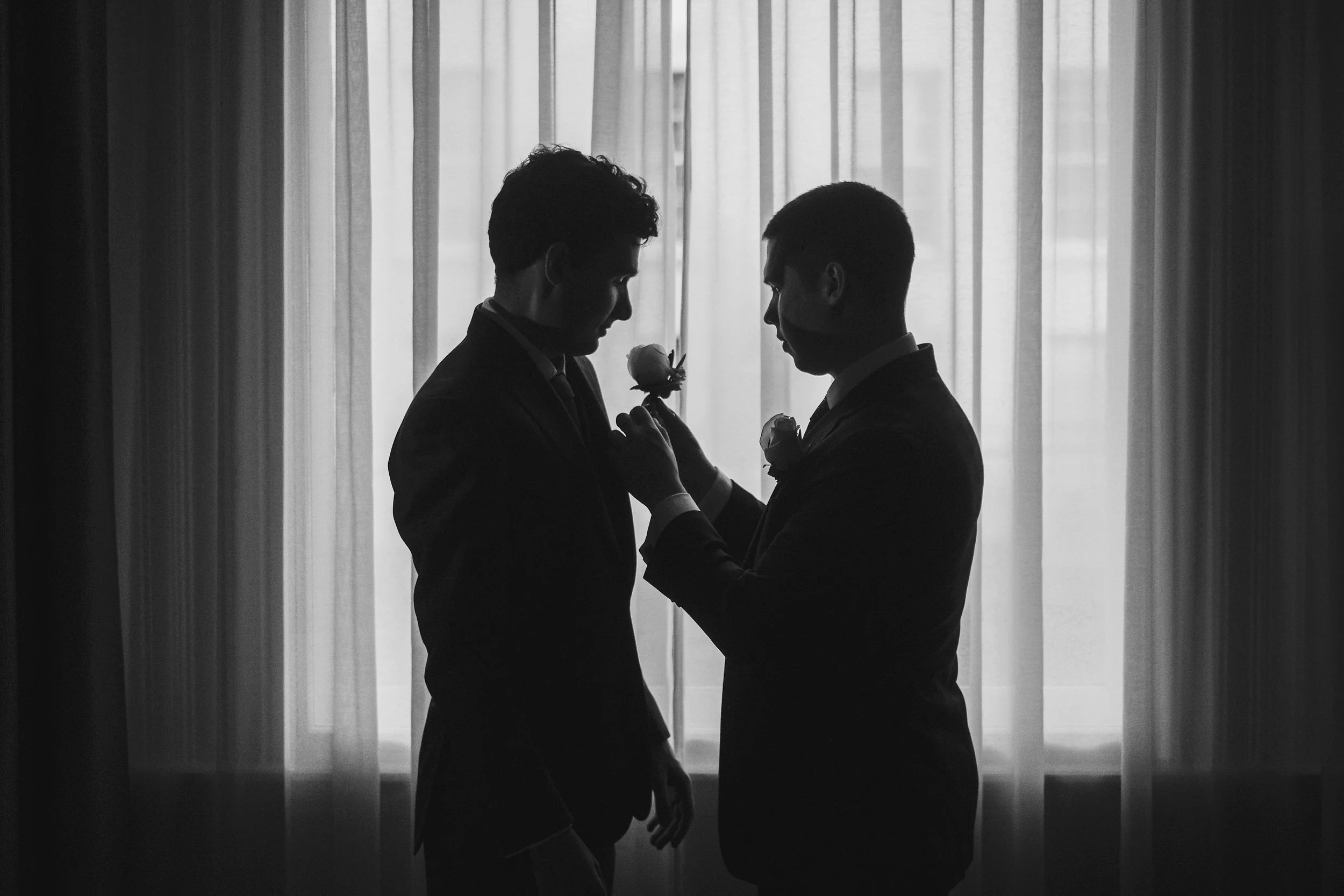 2tone Photography Groom Helping Groom Dress Seaham Hall.jpg