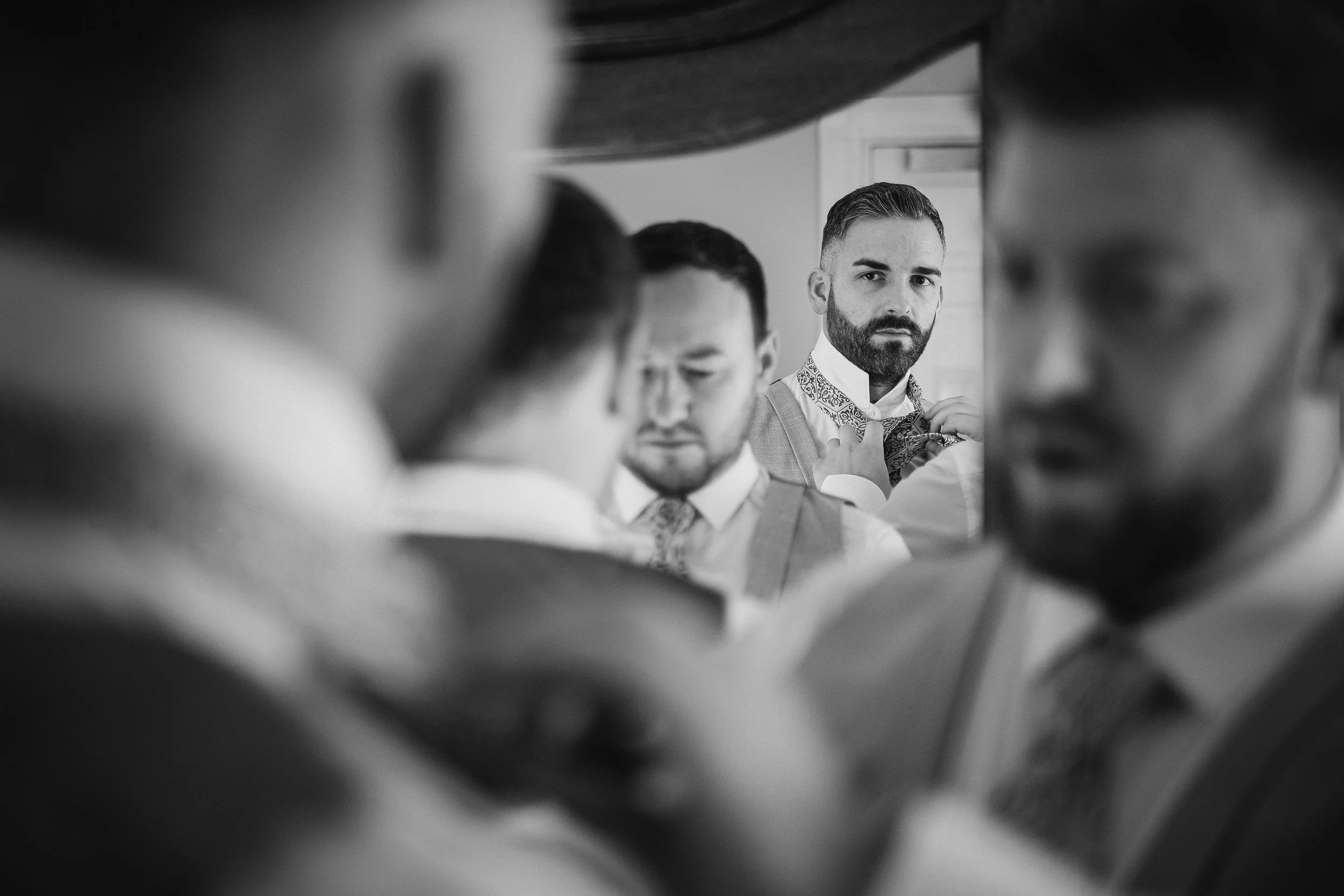 2tone Photography Groom Wedding Preparations Black and White.jpg
