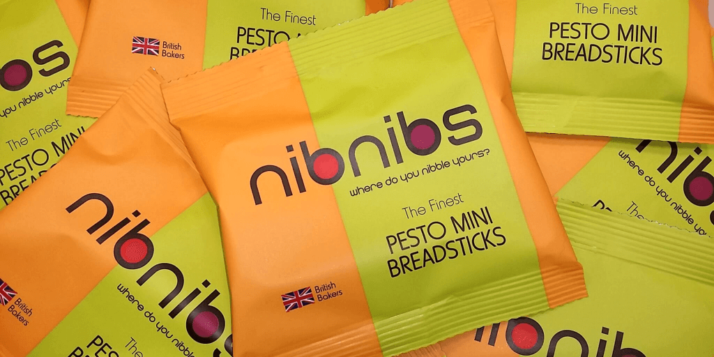 nibnibs pesto breadsticks