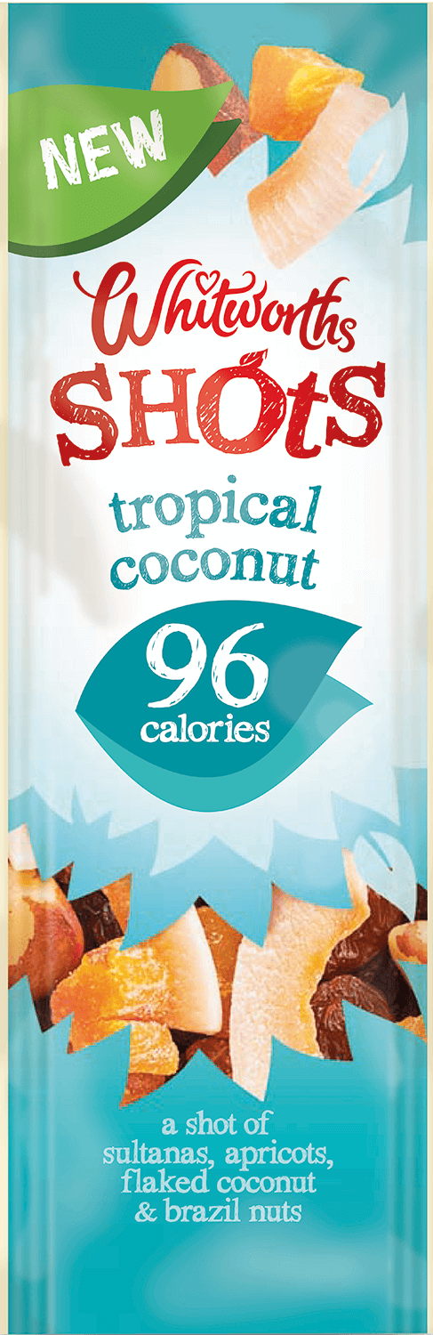 Whitworths Shots - Tropical Coconut (96 calories)