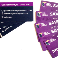 Gamification of Business Cards