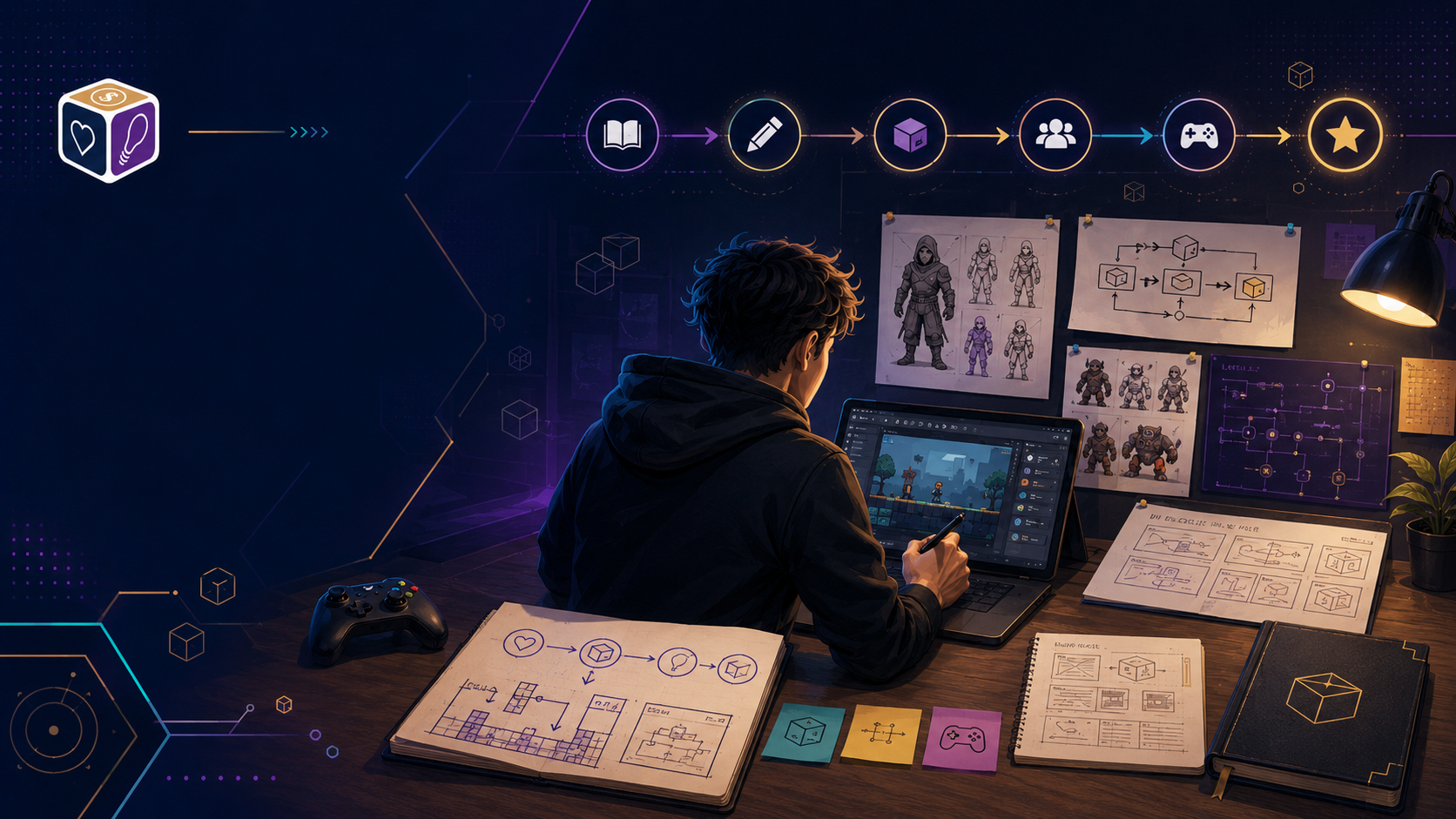 How to Learn Game Design Without a Degree (Step-by-Step Roadmap)