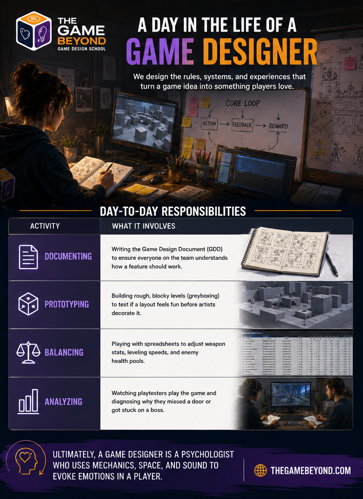 What Does a Game Designer Actually Do? (Expectation vs. Reality) — The ...
