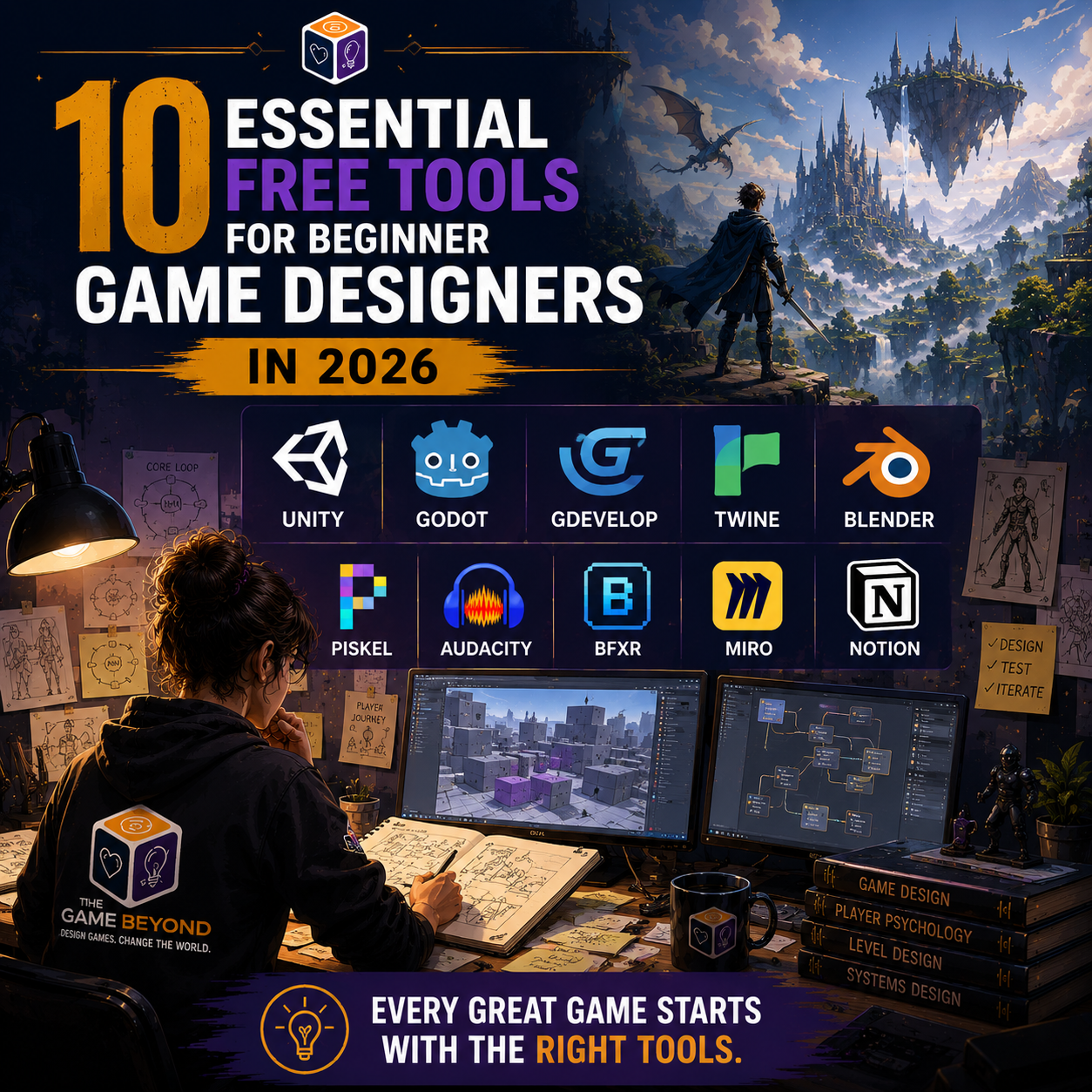 10 game design tools