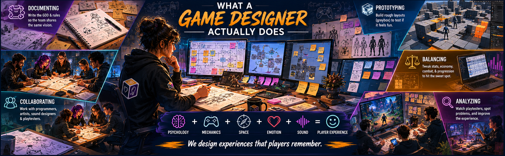 What Does a Game Designer Actually Do? (Expectation vs. Reality) — The ...
