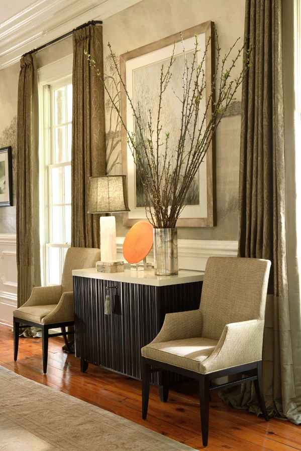 Low Country Dining Room — Harmonious Living by Tish Mills Interiors