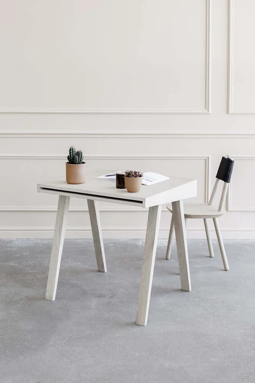 4.9 Desk | Wooden Office Desk in Natural Ash | EMKO