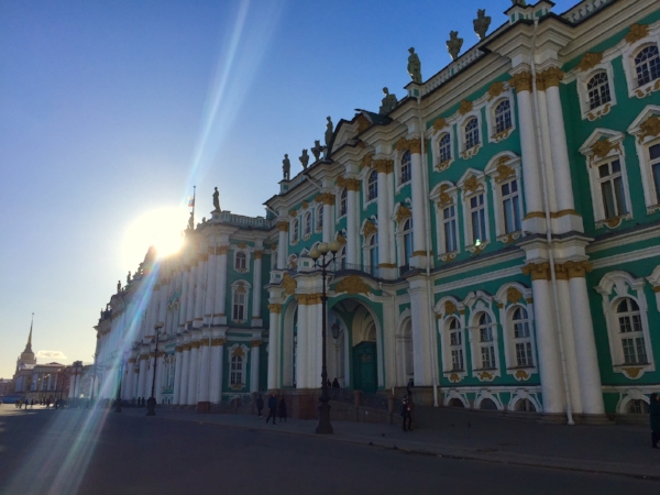 Hemitage Museum in Saint Petersburg Russia.
