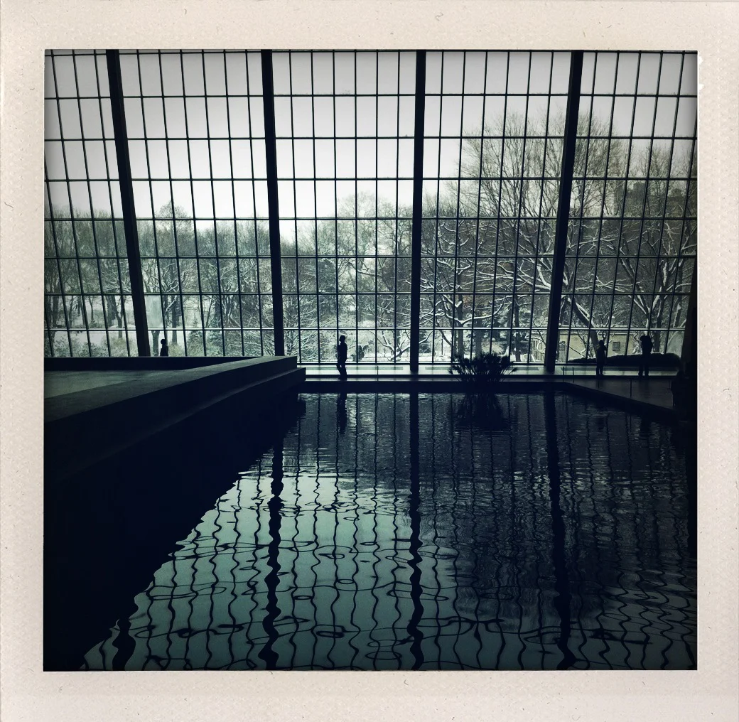 Permission to loiter in the Temple of Dendur.