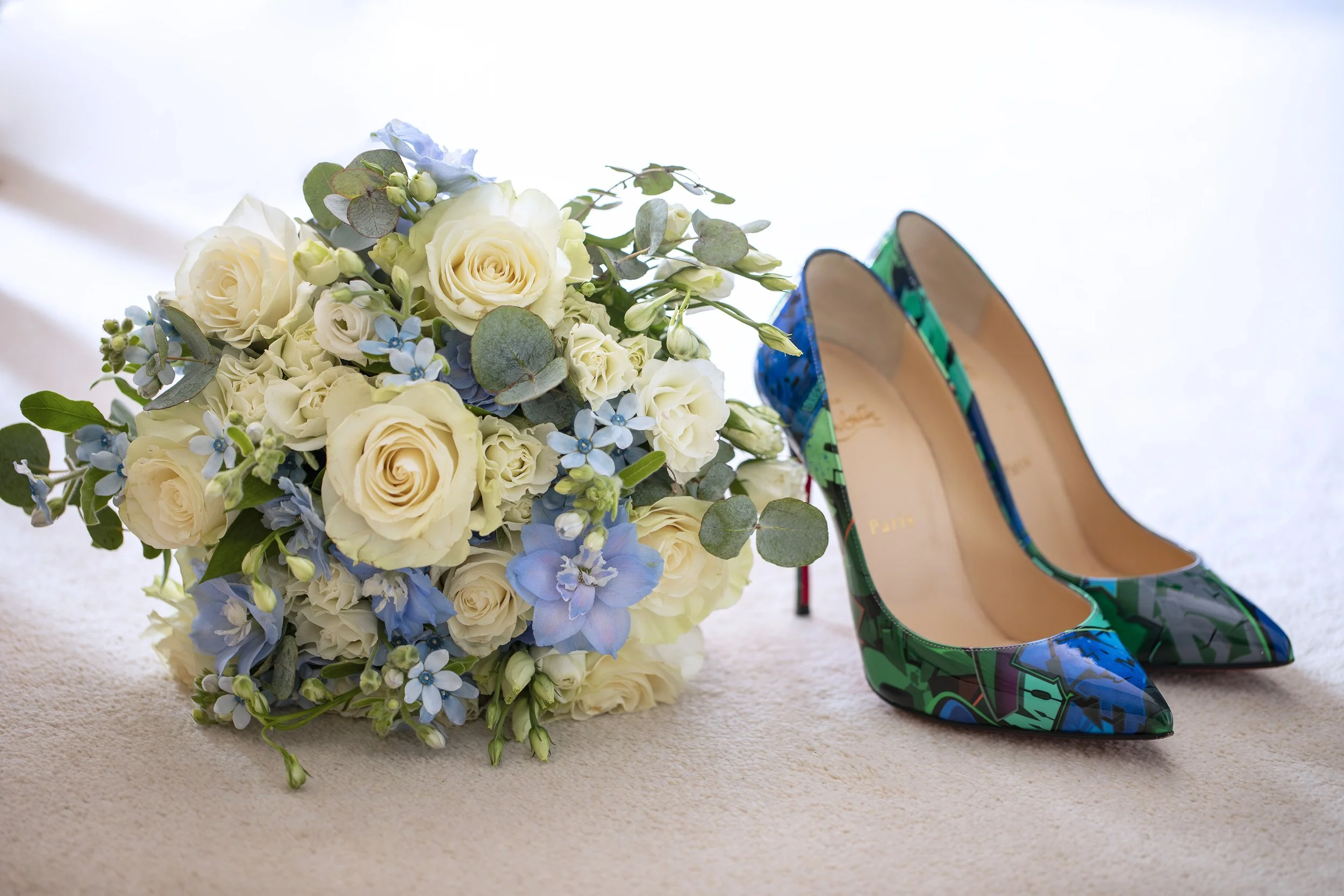 WEDDING SHOES AND FLOWERS BY GARTER WEDDING PHOTOGRAPHY.jpg