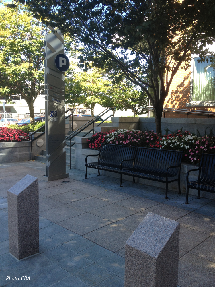  These buildings, in Cambridge's Kendall Square, form a campus of Life Science Laboratory and Office space. CBA designed an urban plaza connecting these two buildings, which provide approximately 700,000 square feet of research facilities and front onto a major Cambridge thoroughfare. CBA also designed the streetscape, which features undulating walls, benches, and plantings.
