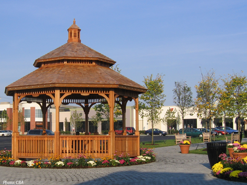  &nbsp;Wayside Commons is a new “Lifestyle Center” shopping mall. The design goal was to develop a beautiful and functional shopping center that embodies a spirit of place.  A generous amount of open space was landscaped to create an attractive setti