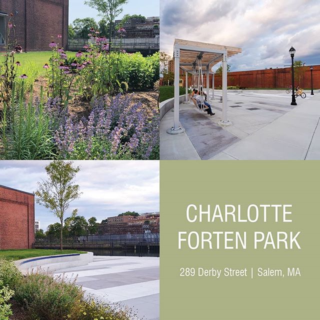 We're excited to announce that there will be a ribbon cutting at our project at 289 Derby Street in Salem this Friday, September 20th from 6-10pm - all are welcome! The community voted to name the new park after Charlotte Forten, an abolitionist, wom