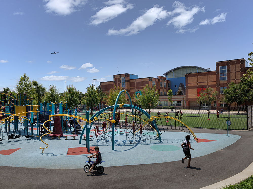 MARY C. BURKE ELEMENTARY SCHOOLYARD
