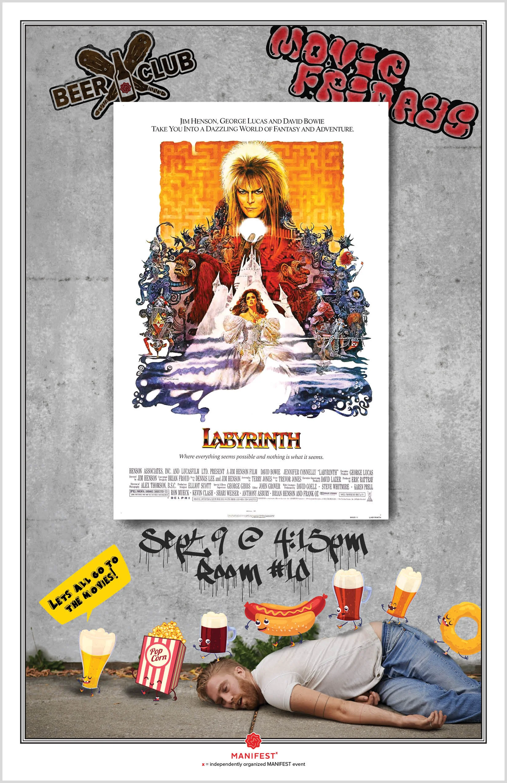 Movie Night: Labyrinth Poster