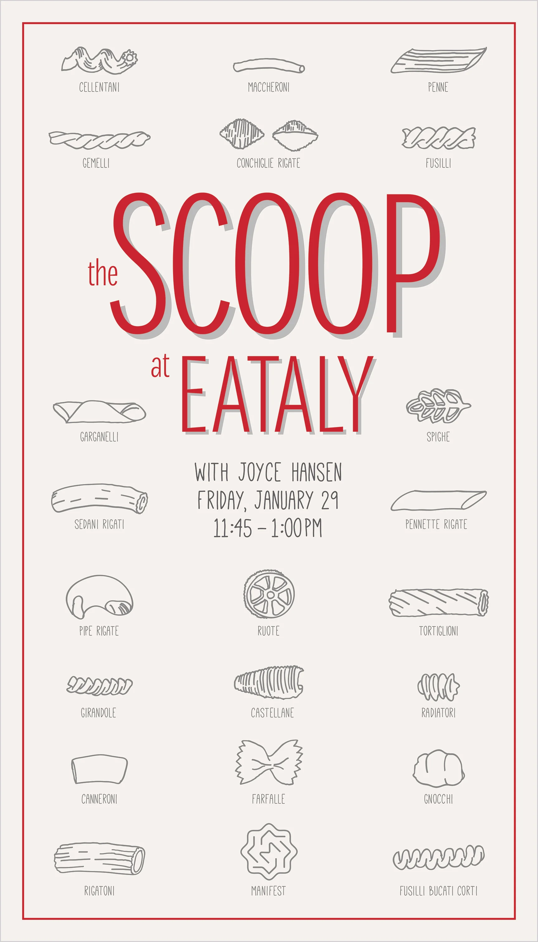 Eataly Poster