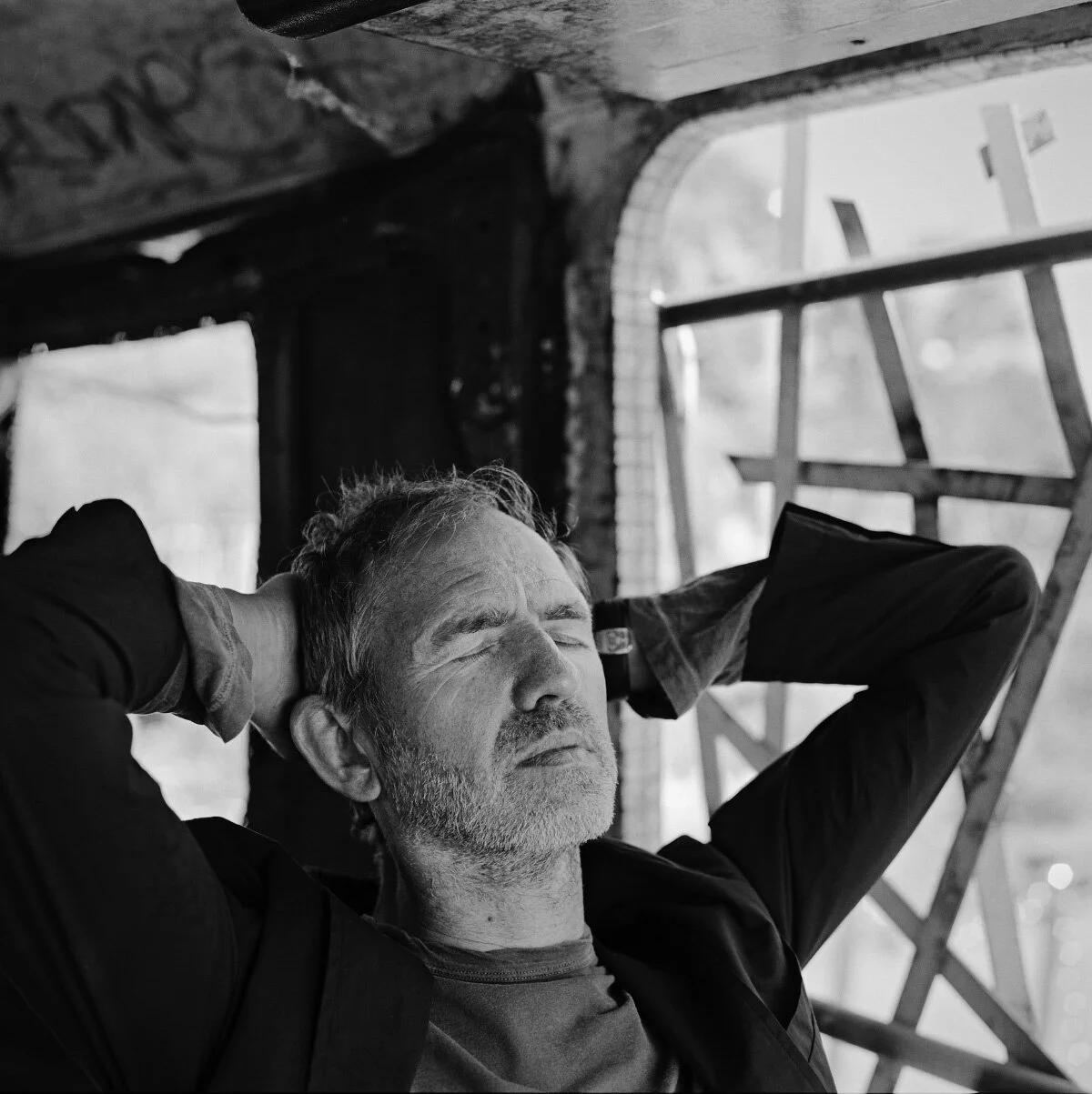 Portraits of the photographer Anton Corbijn by Steffen Roth.