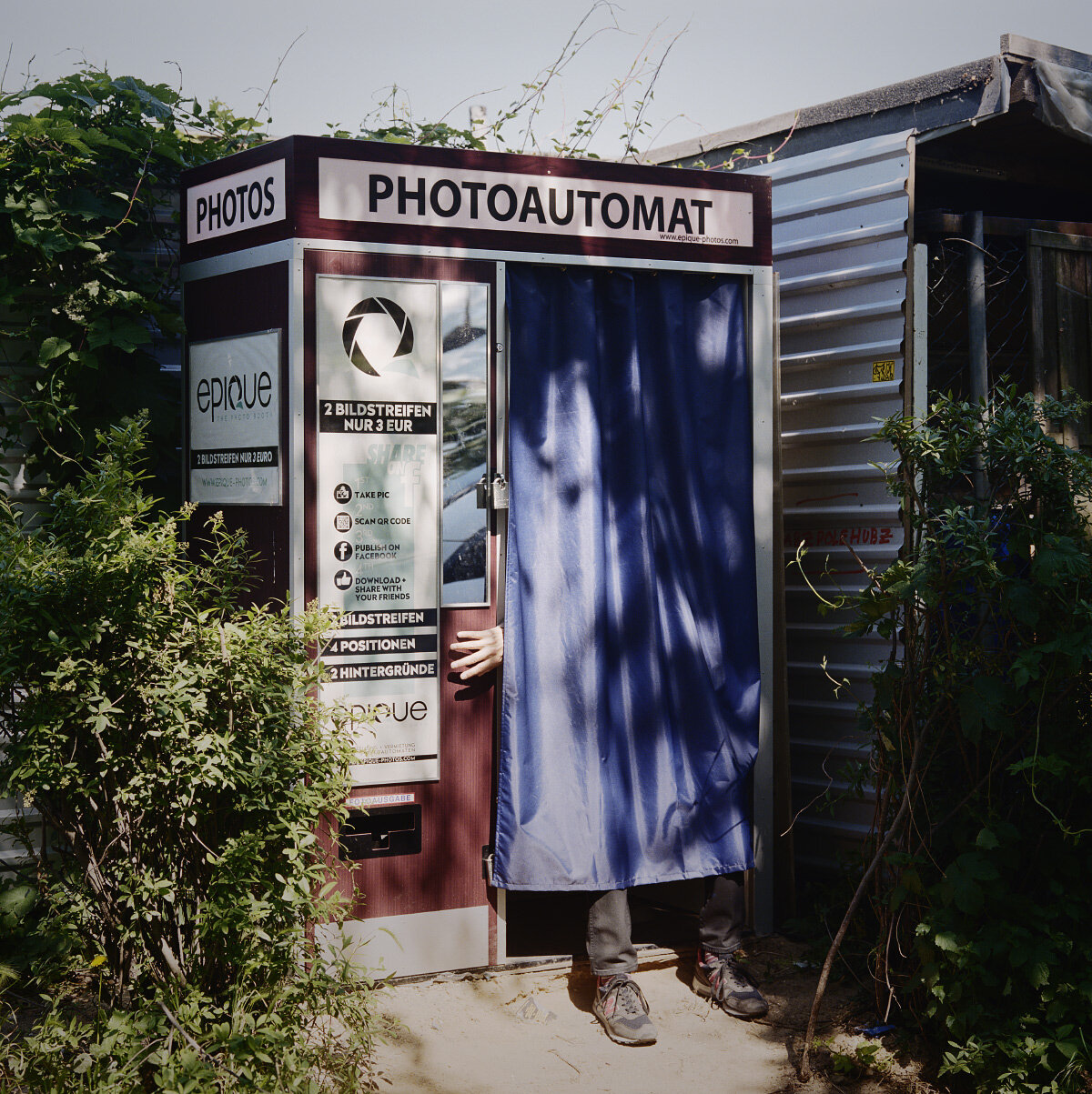 Portraits of the photographer Anton Corbijn by Steffen Roth.