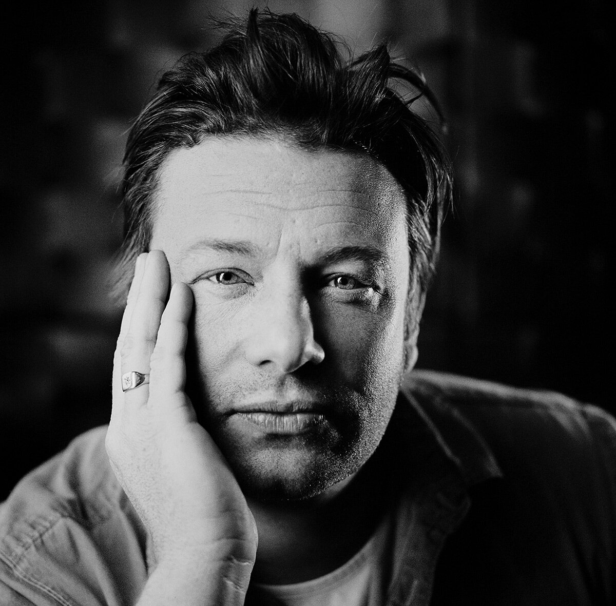 Famous chef Jamie Oliver for Welt am Sonntag.