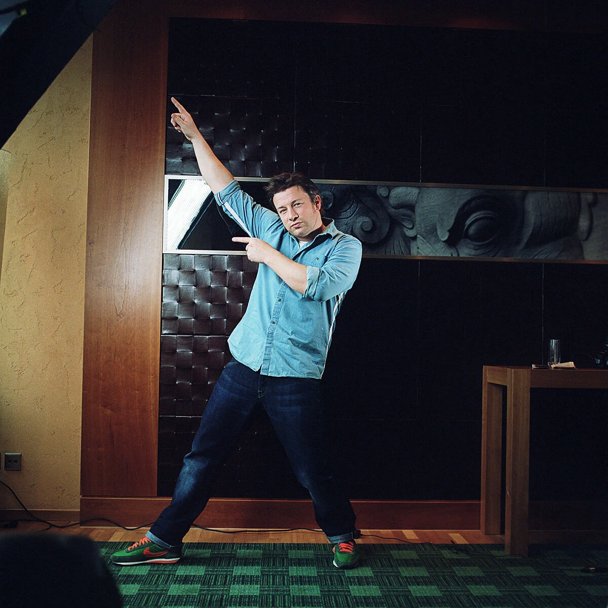 Famous chef Jamie Oliver for Welt am Sonntag.