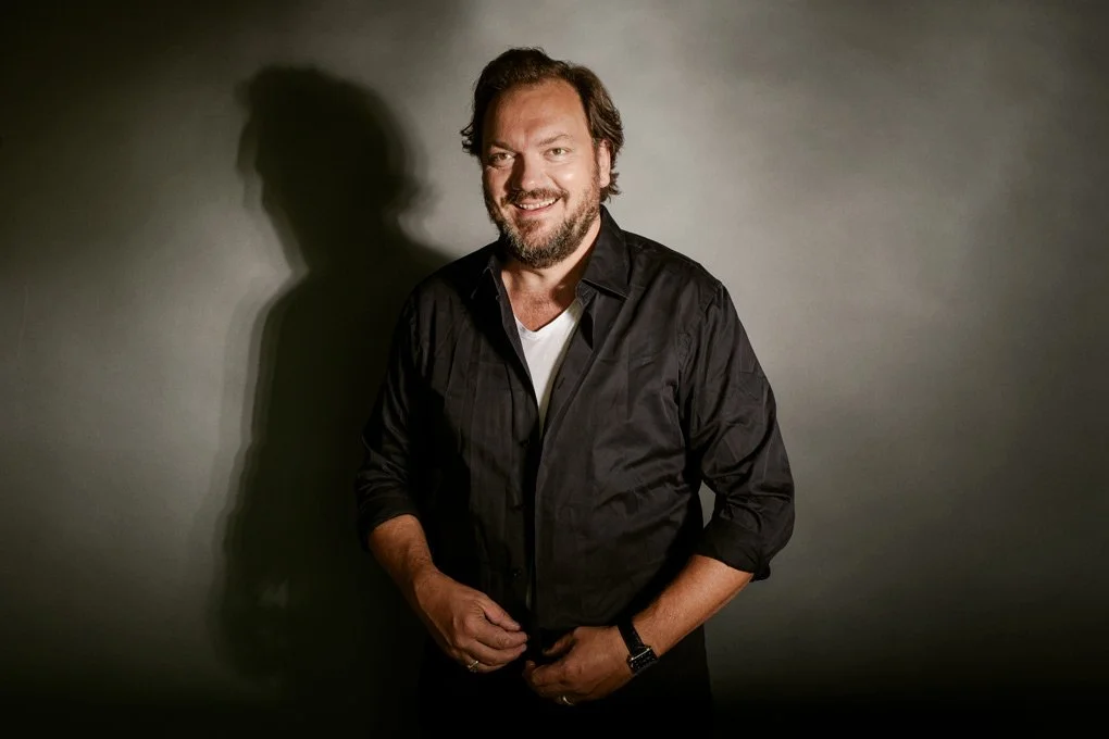 Der Schauspieler Charly Hübner für den Tagesspiegel.