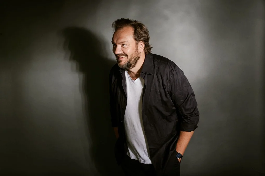 Der Schauspieler Charly Hübner für den Tagesspiegel.