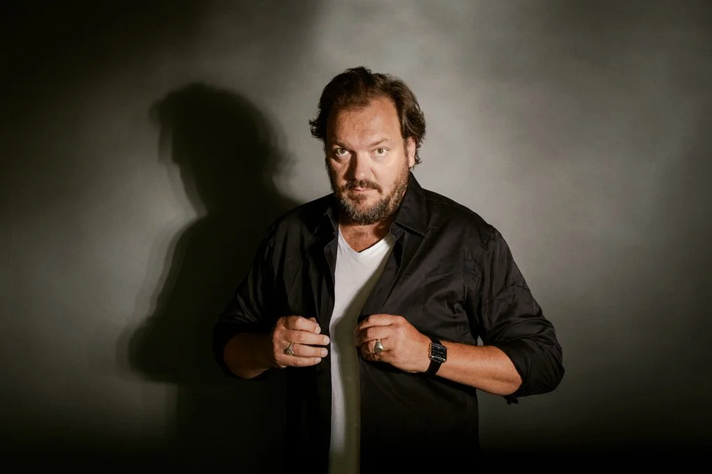 Der Schauspieler Charly Hübner für den Tagesspiegel.